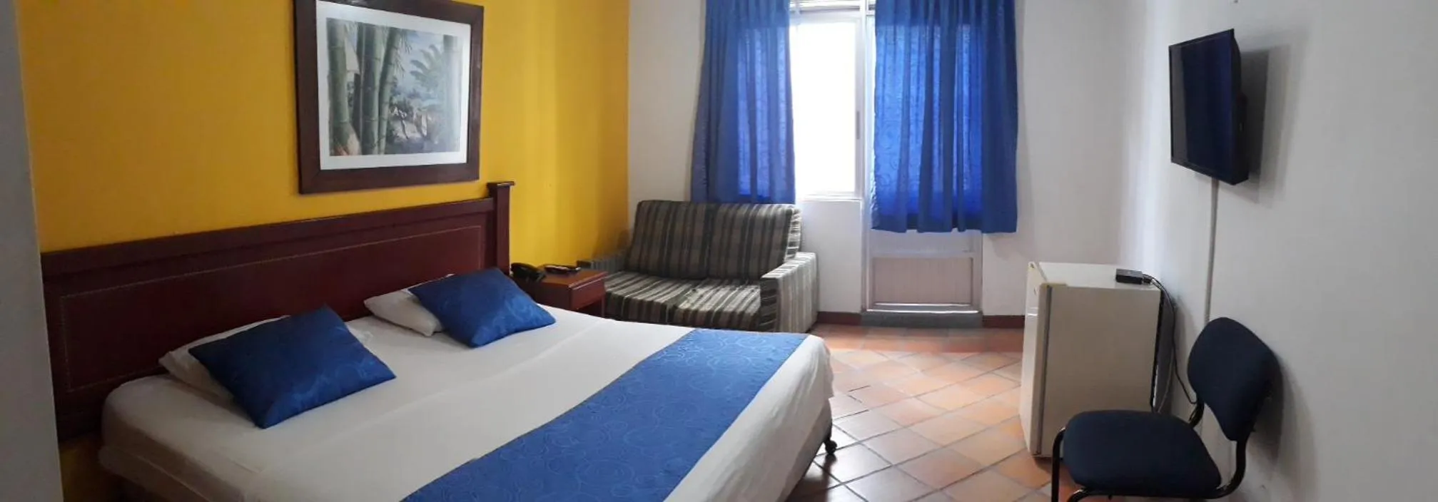 Bed in Hotel Castillo Real