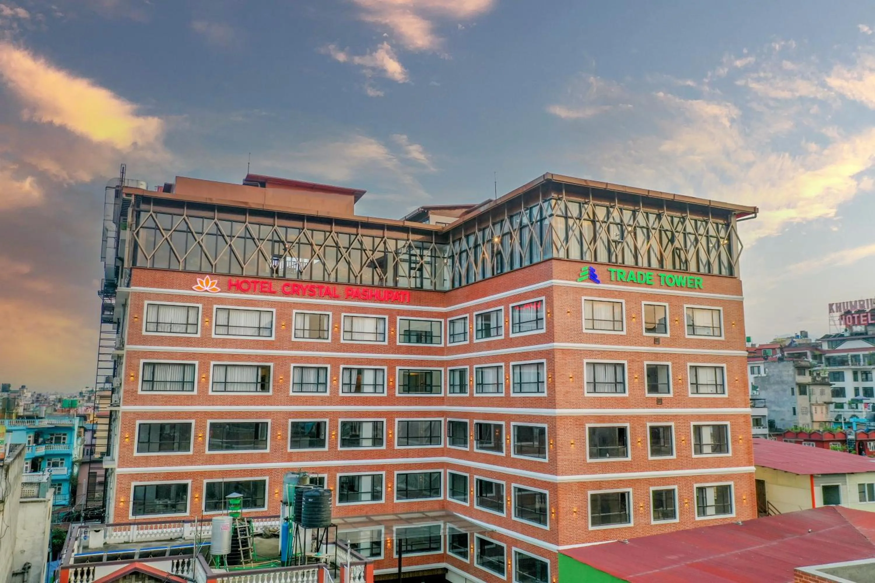 Property building in Hotel Crystal Pashupati