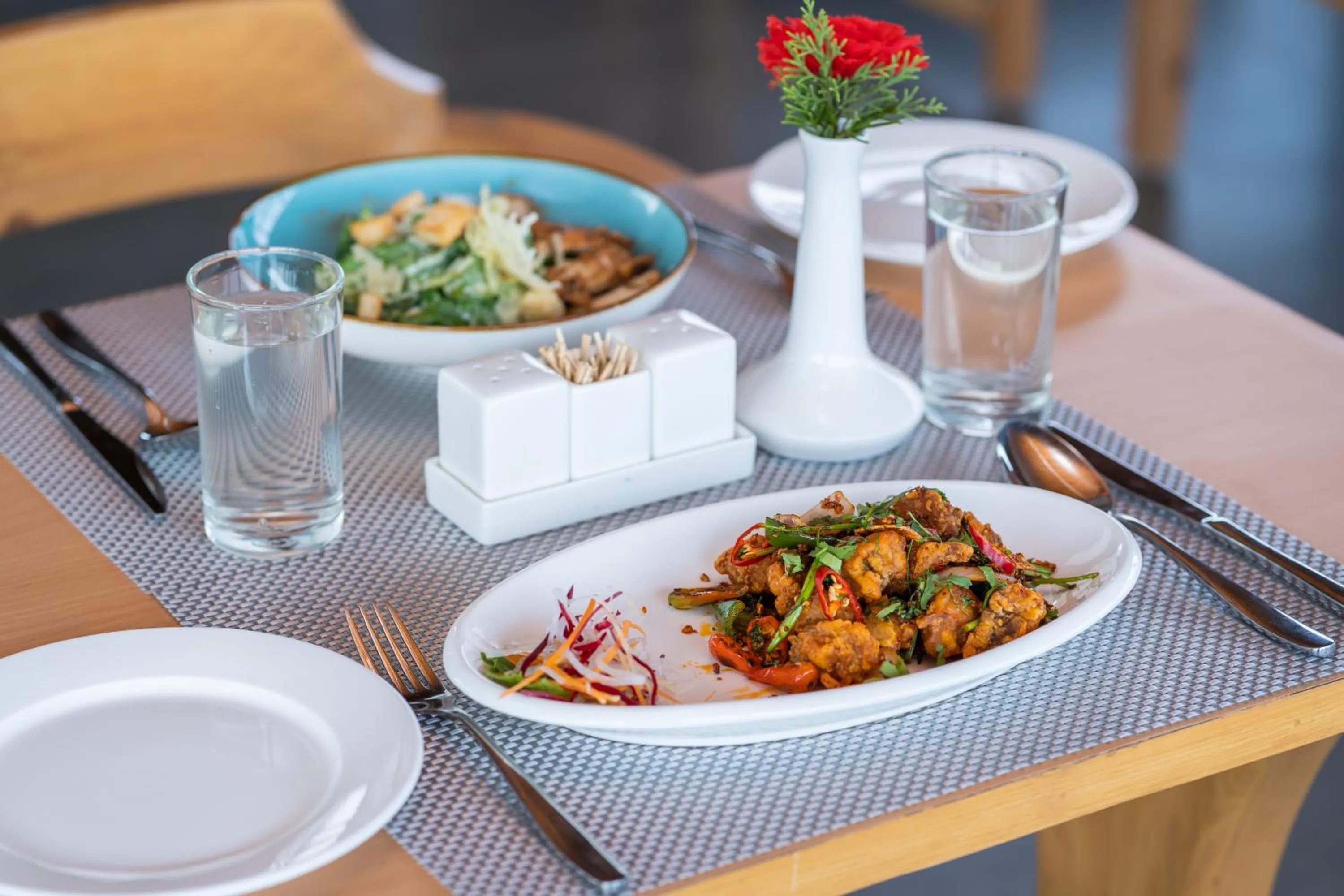 Food in Hotel Crystal Pashupati