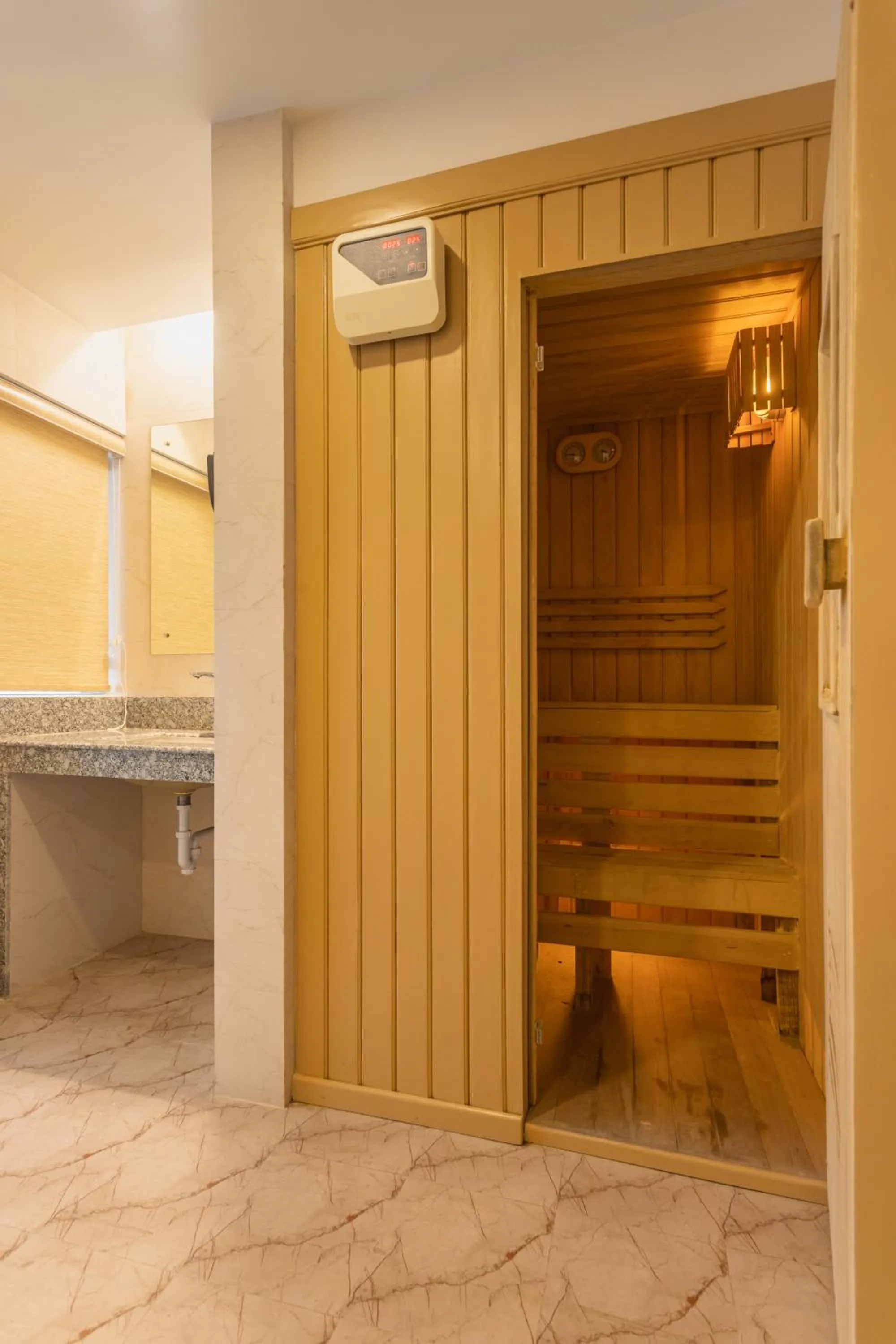 Sauna in Hotel Crystal Pashupati