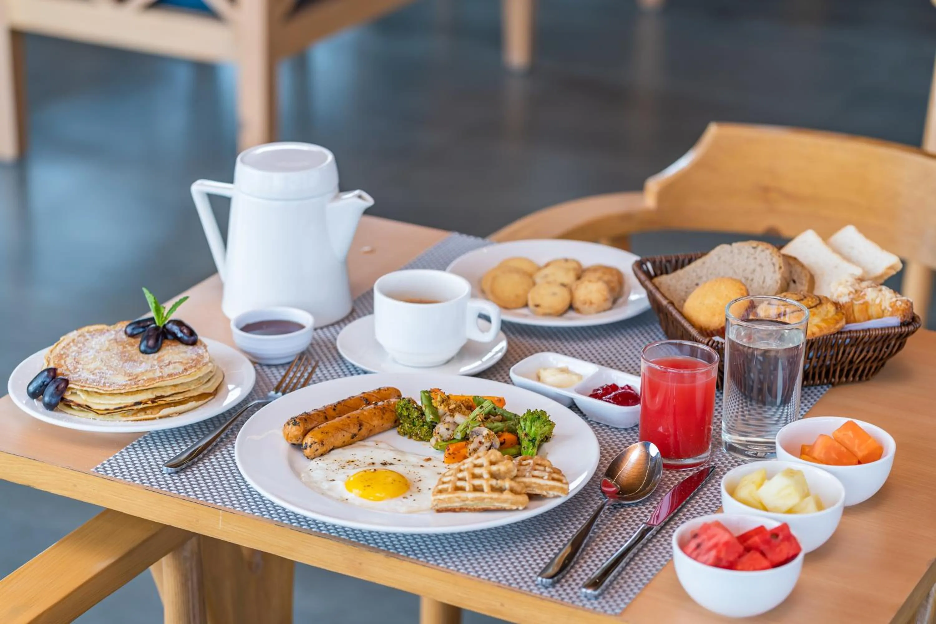 Food in Hotel Crystal Pashupati