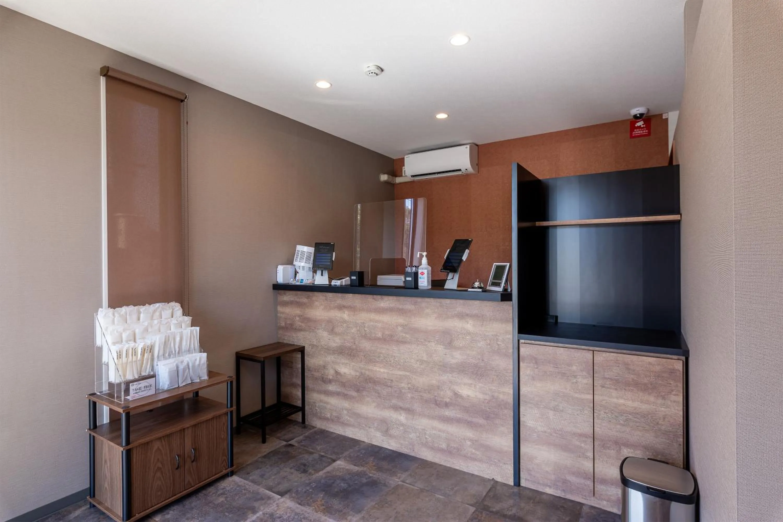 Lobby or reception in HOTEL R9 The Yard Kurobe