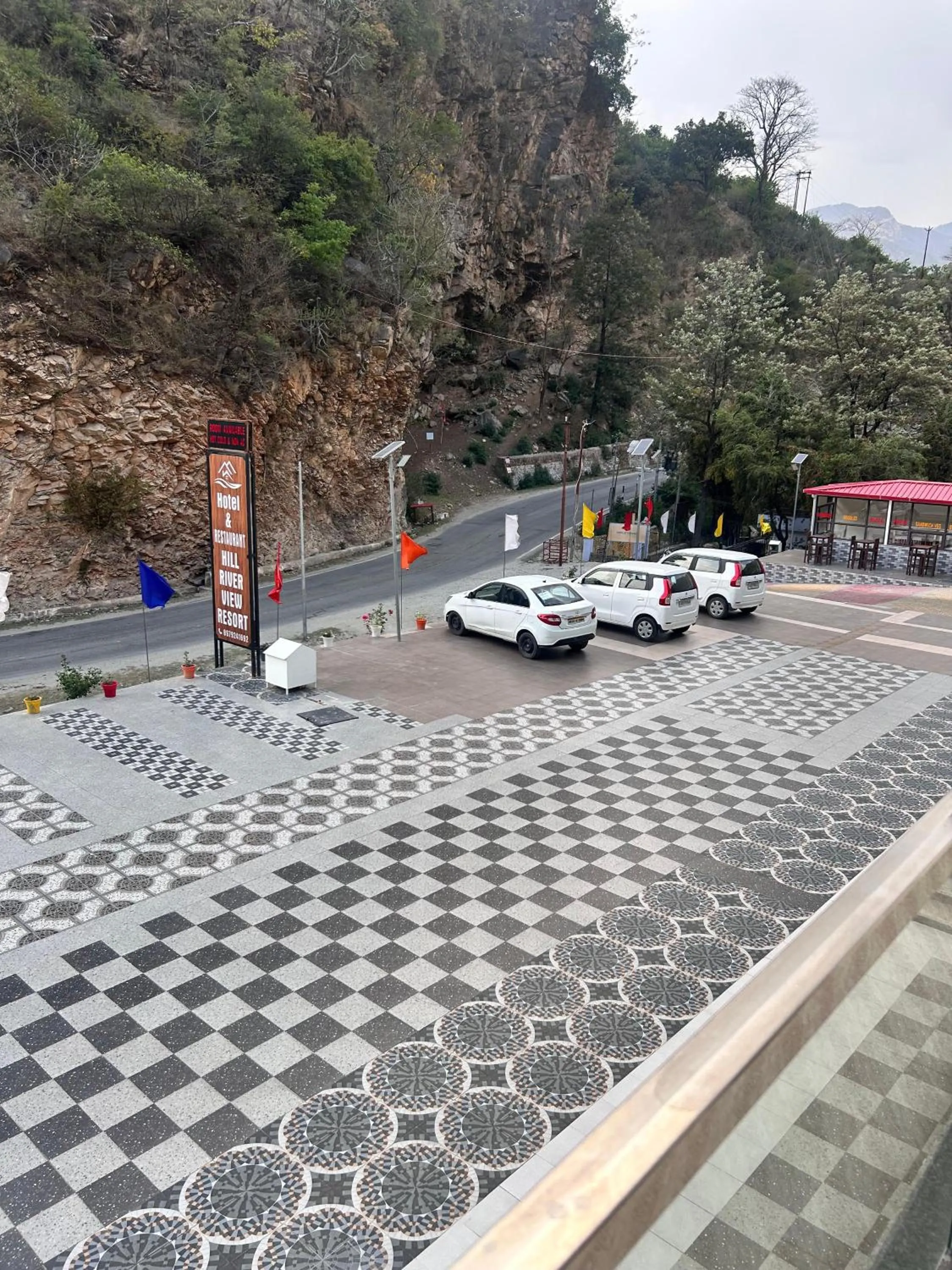 Balcony/Terrace in Hotel Hill River View Resort