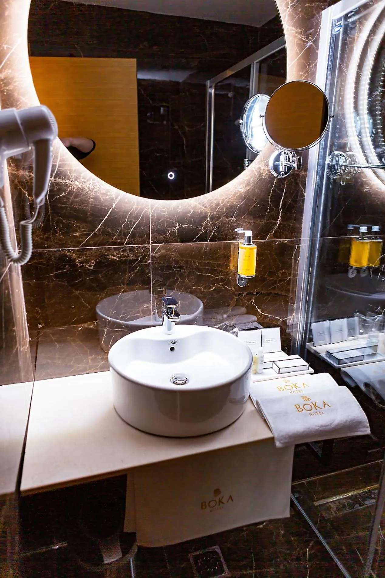 Bathroom in Hotel Boka