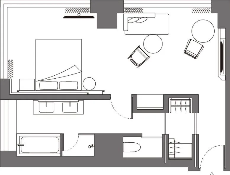 Scenic Corner King Room with City View - High Floor in THE OSAKA STATION HOTEL, Autograph Collection