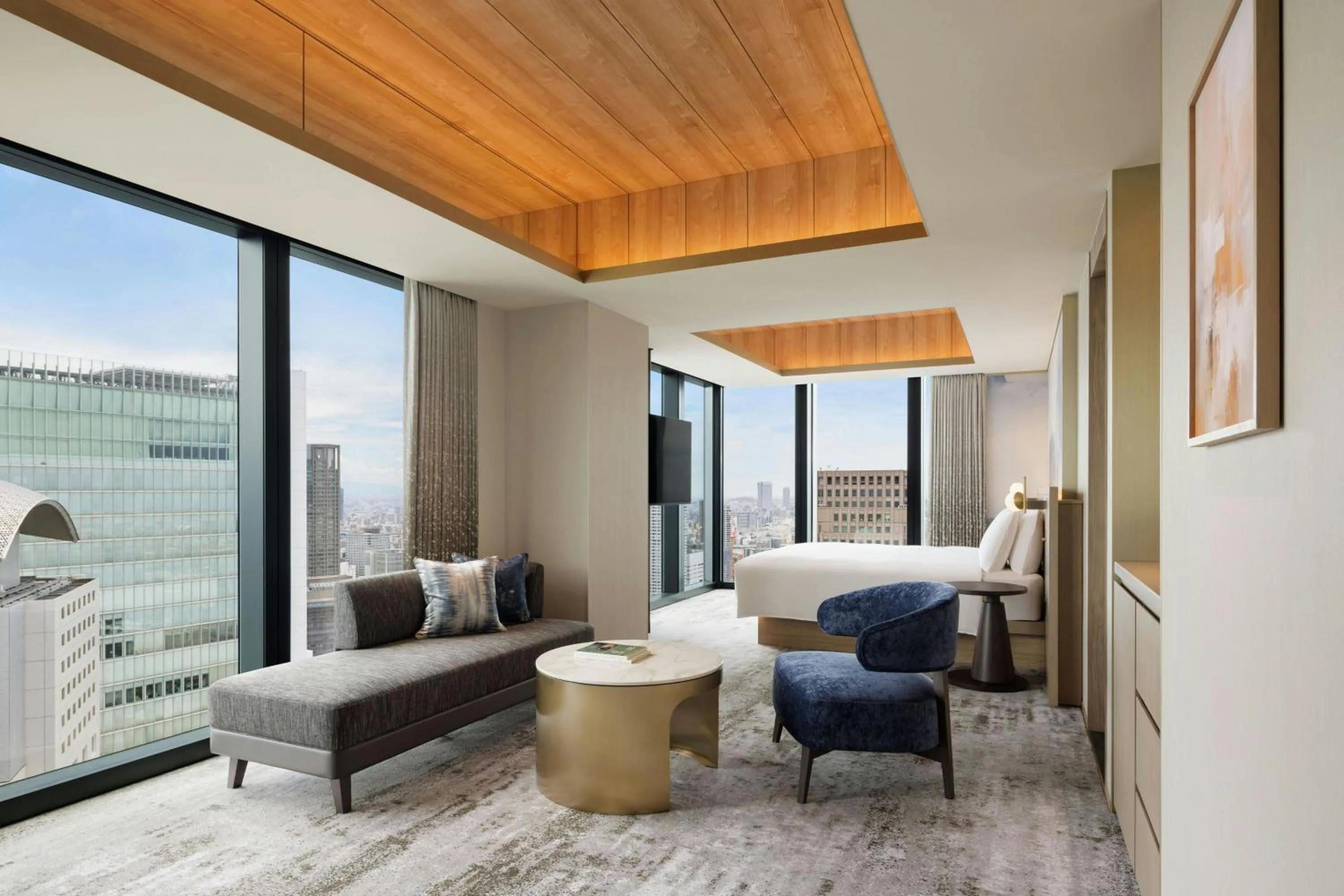 Photo of the whole room in THE OSAKA STATION HOTEL, Autograph Collection