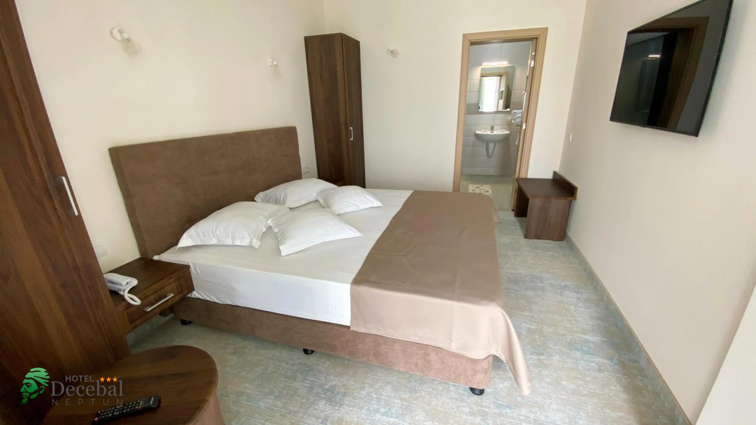 Bed in Hotel Decebal Estival Neptun