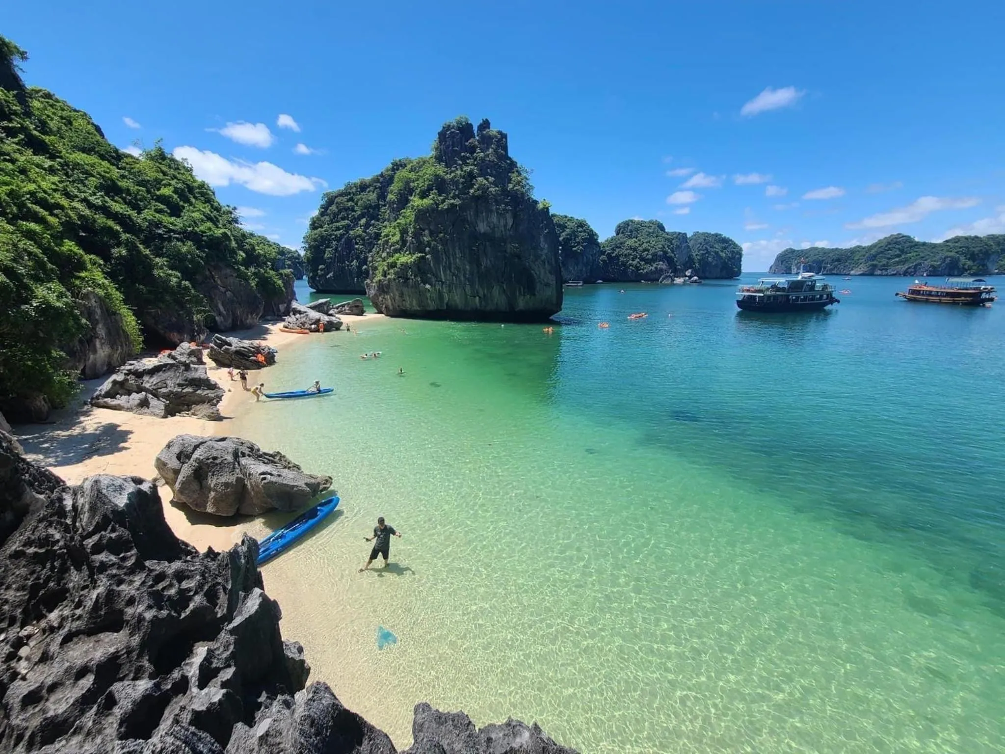 Natural landscape in Maison Cat Ba Bay View Villa