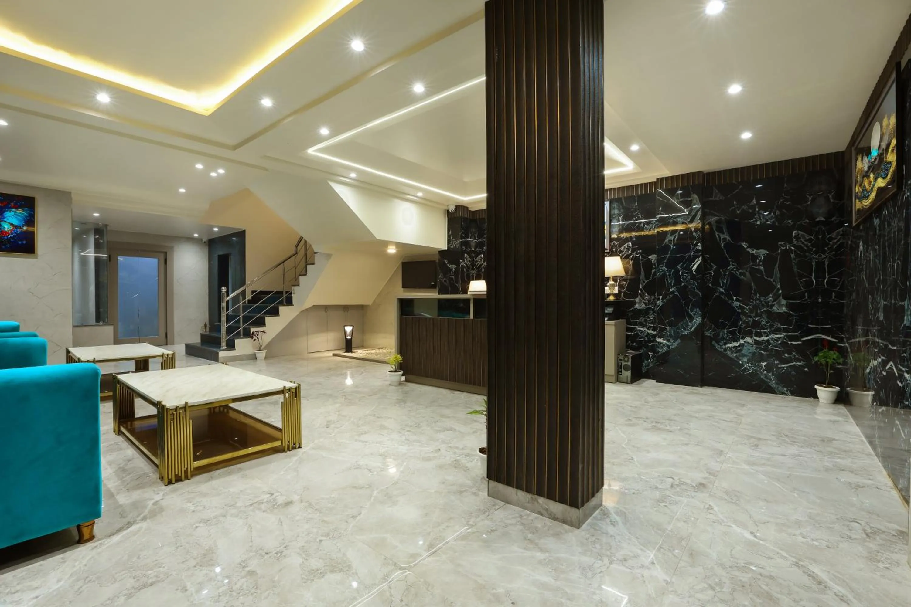 Lobby or reception in OPO Hotel Dior,Delhi Airport