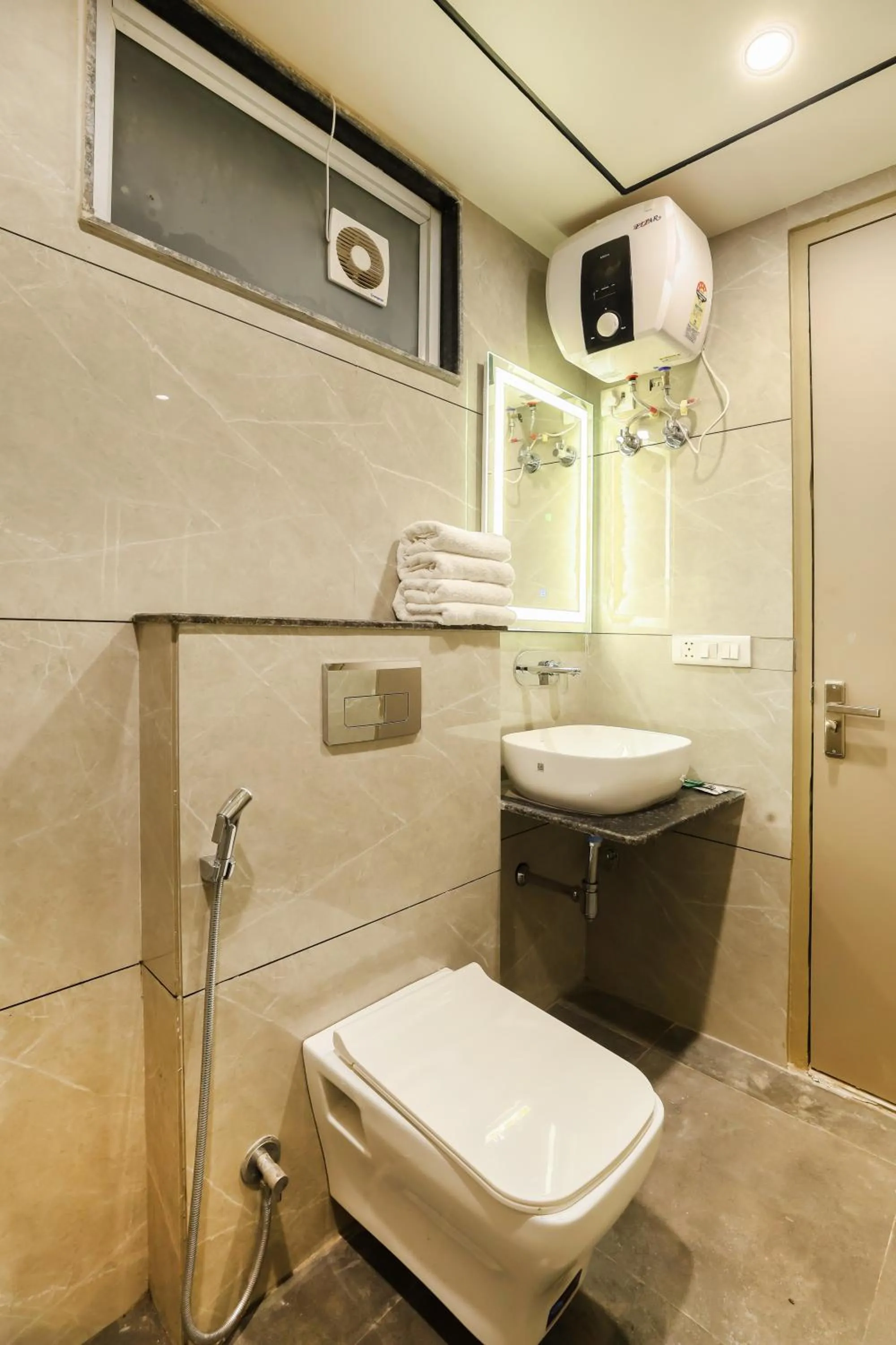 Bathroom in OPO Hotel Dior,Delhi Airport