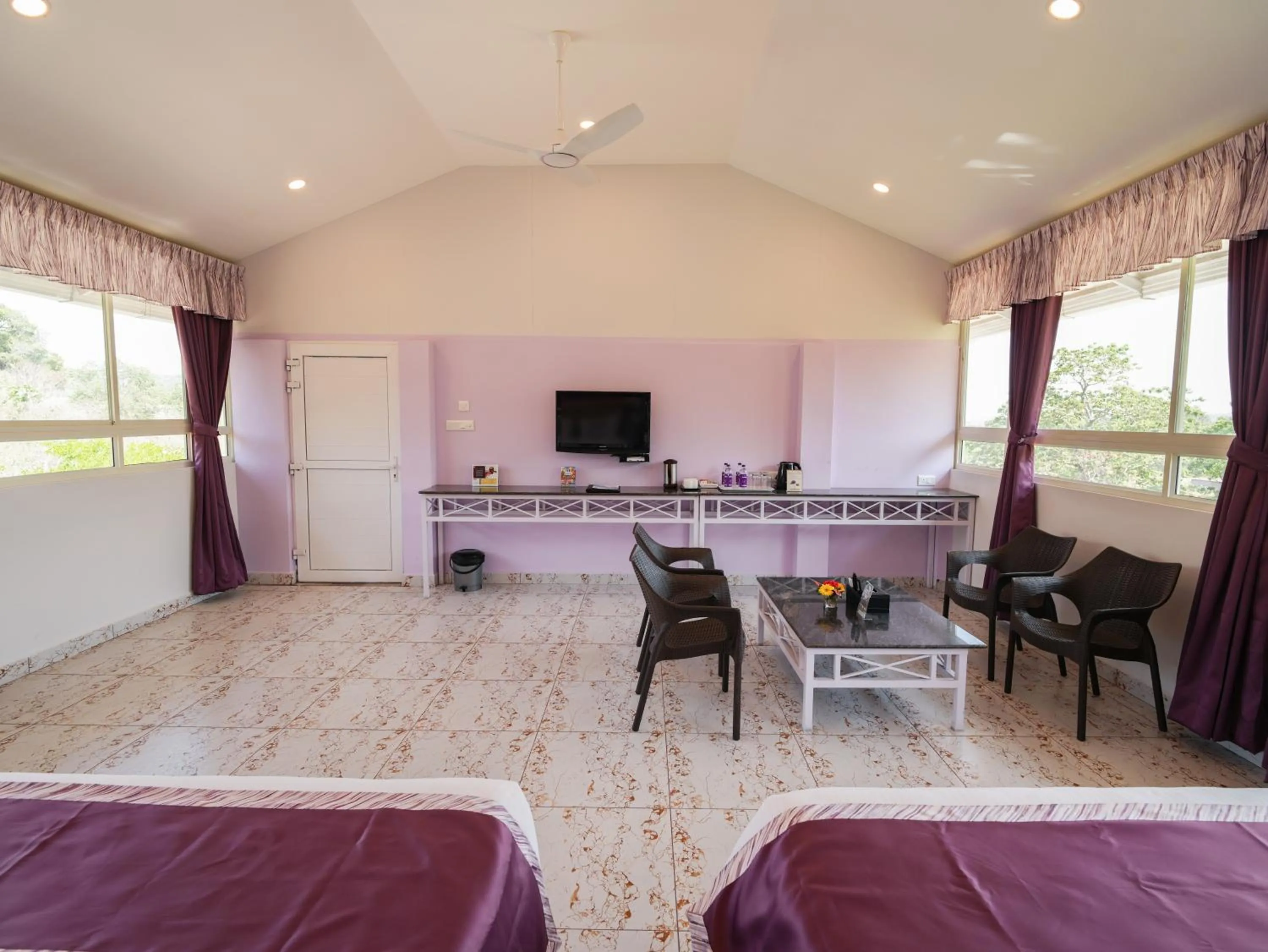 Bedroom in MGM Whispering Wind's Yelagiri