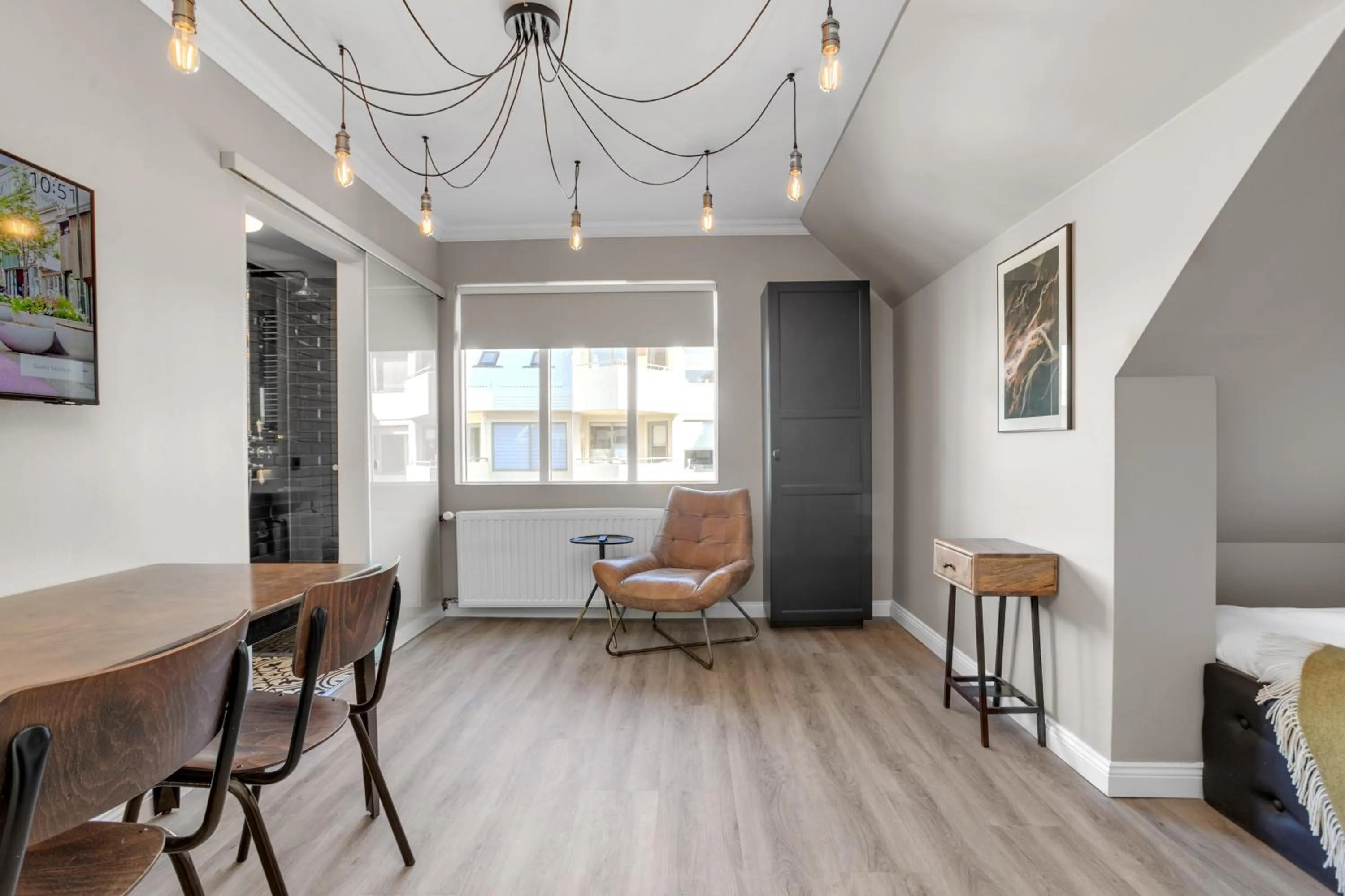 Living room in ODDSSON Downtown Hotel