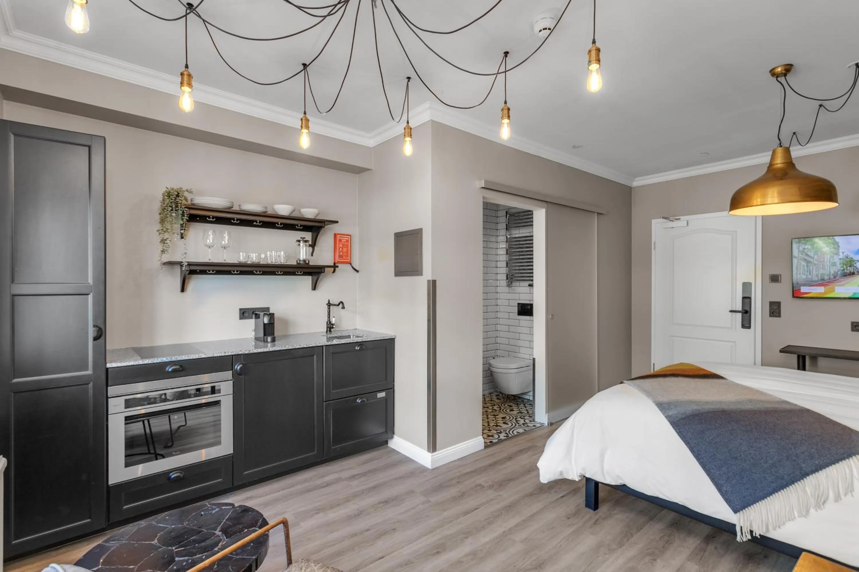 Bed in ODDSSON Downtown Hotel