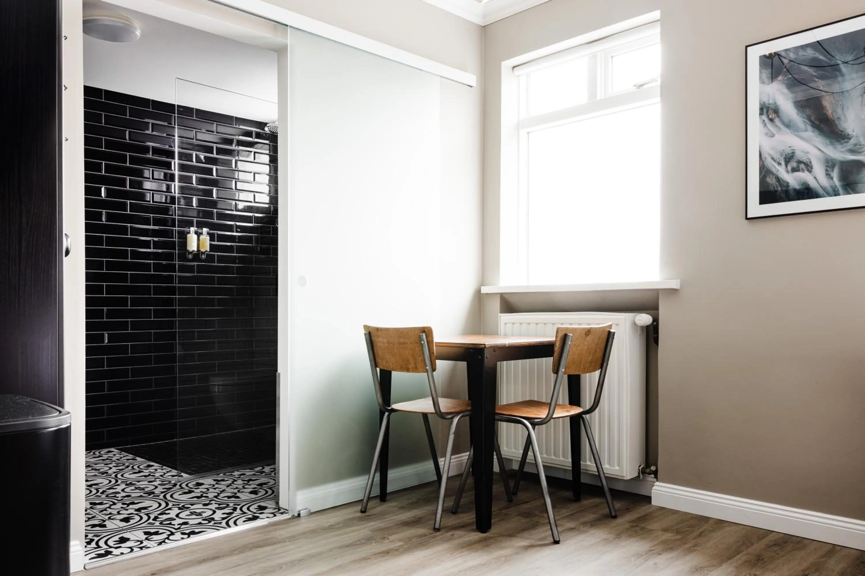 Bathroom in ODDSSON Downtown Hotel