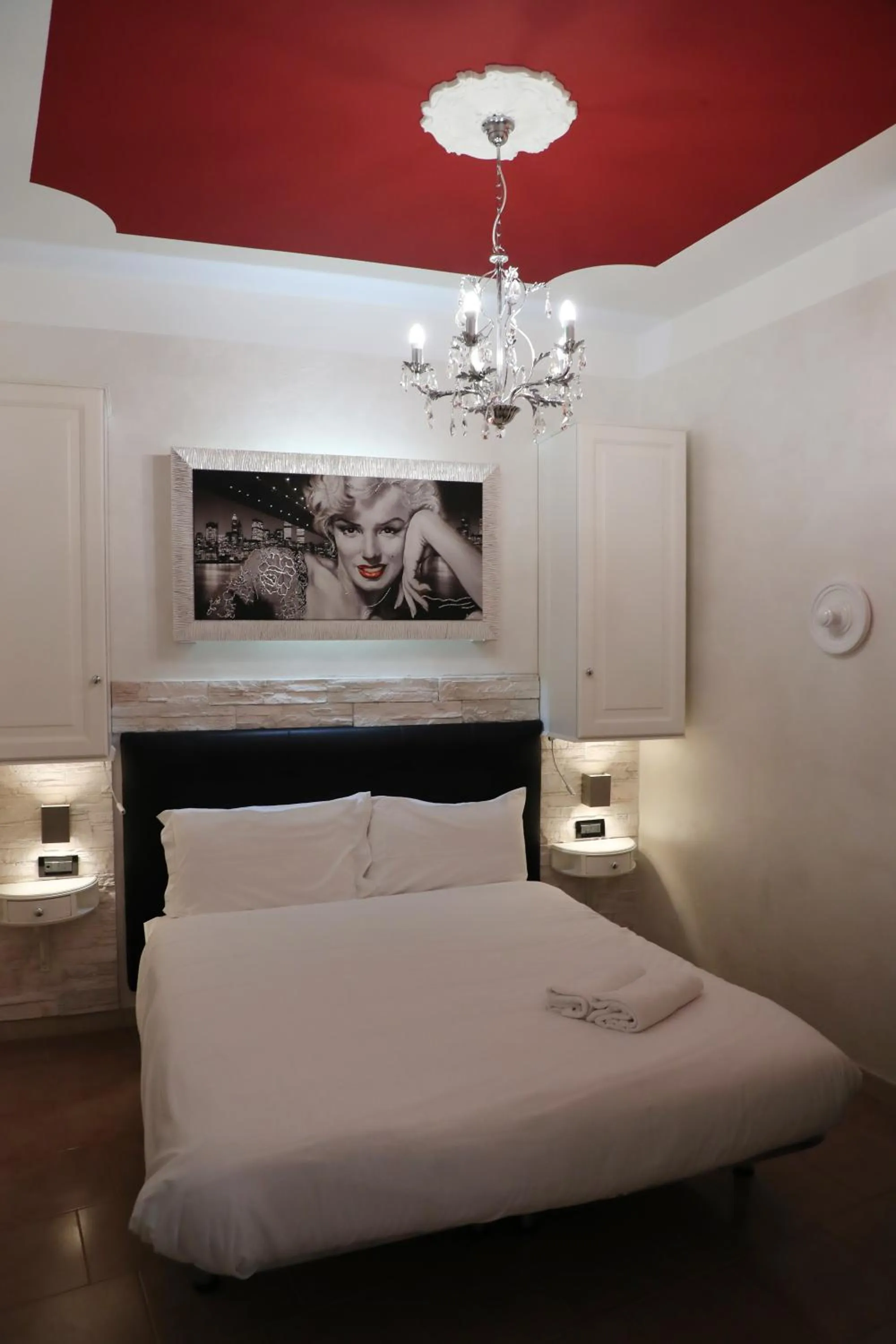 Bed in Hotel Central Giacomini