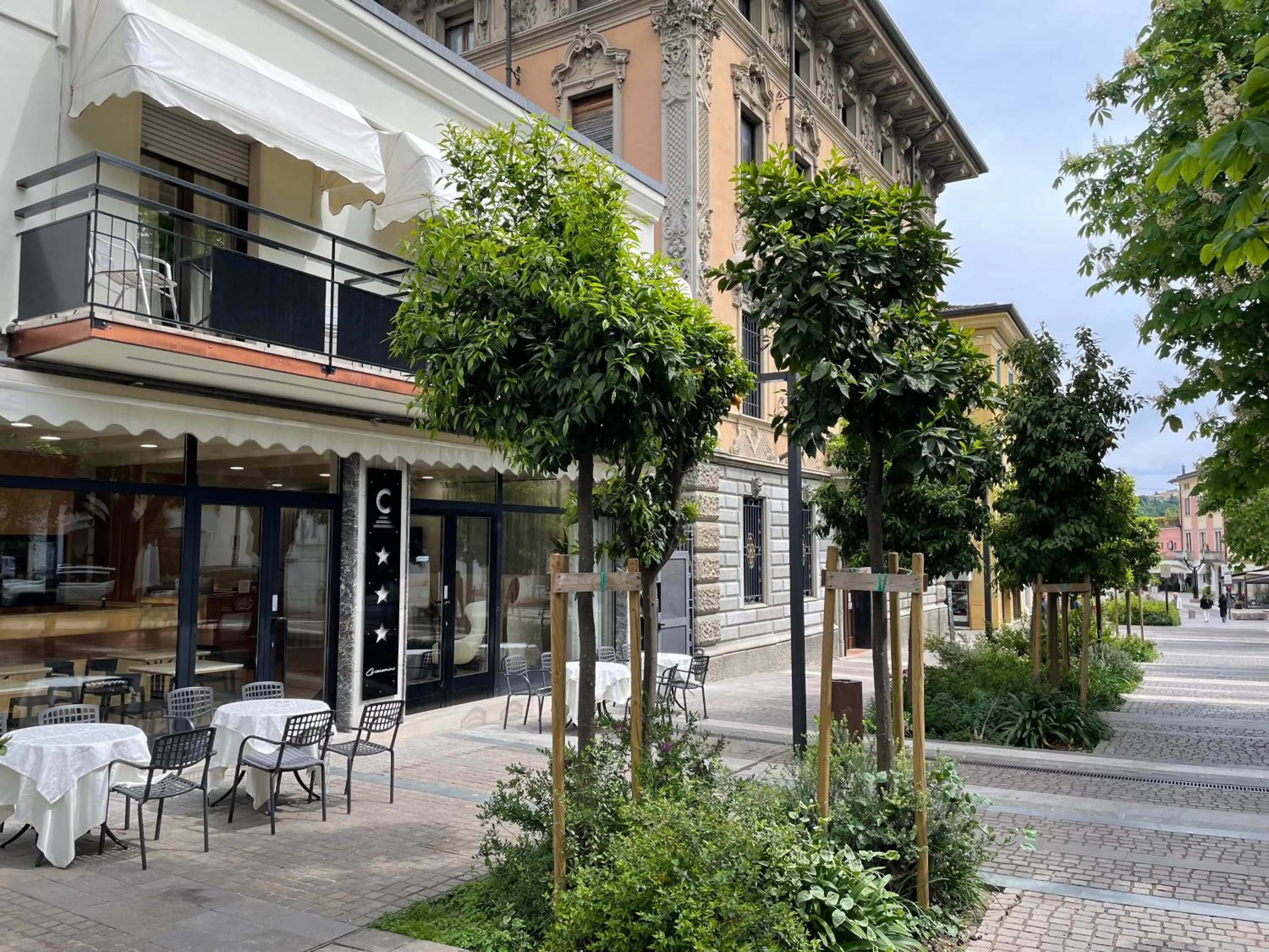 Property building in Hotel Central Giacomini
