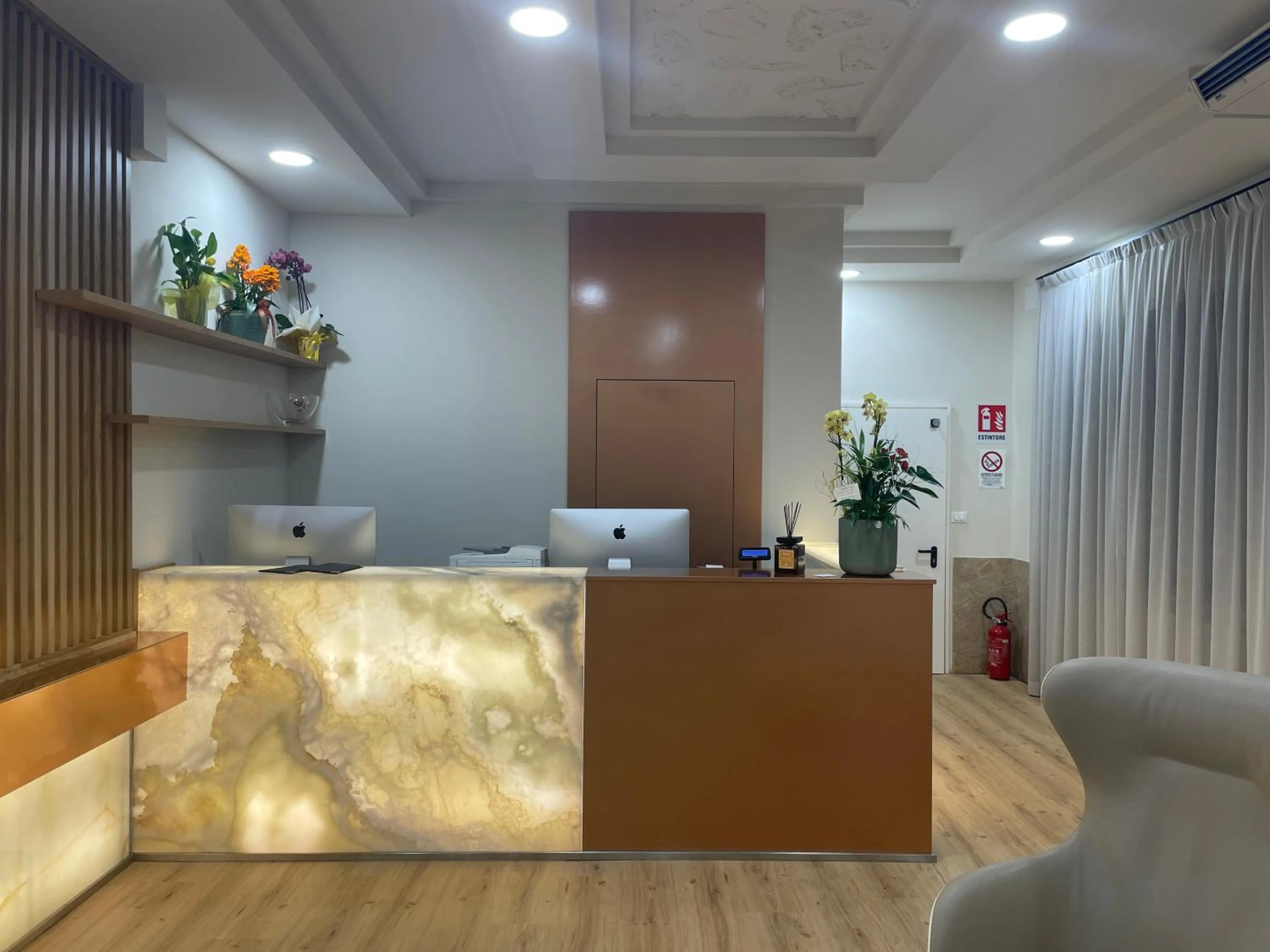 Lobby or reception in Hotel Central Giacomini