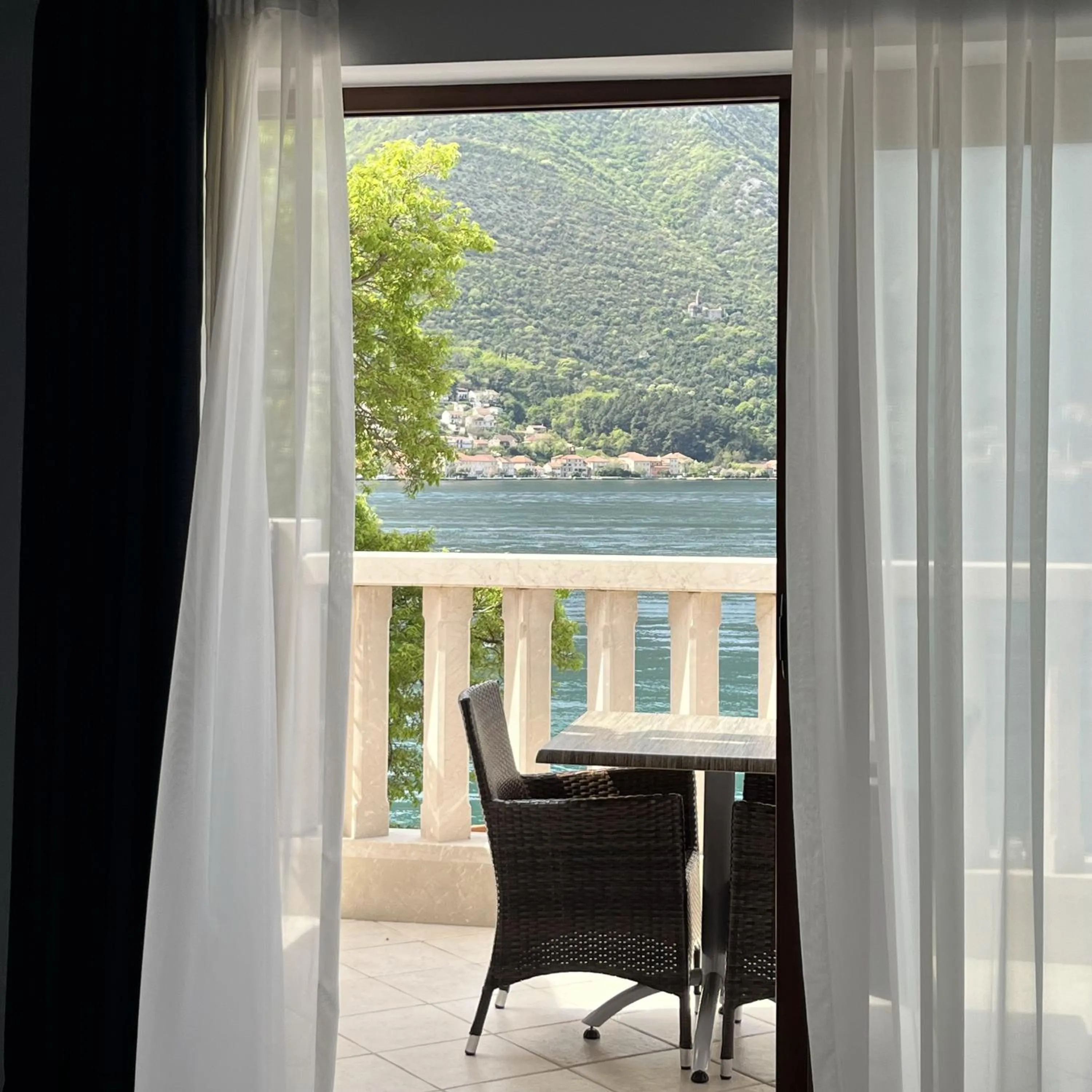 Patio in Turquoise Beachside Apartments