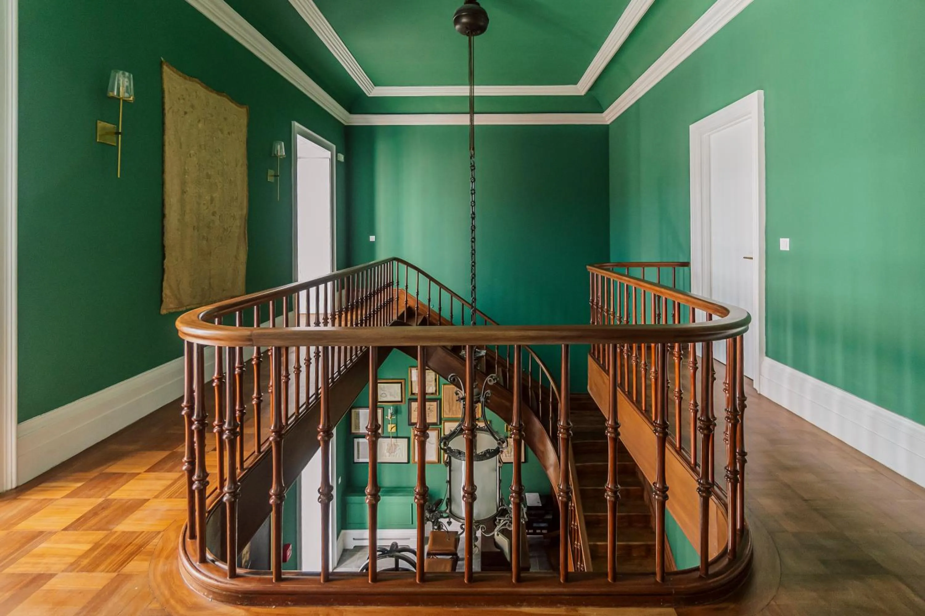 Lobby or reception in Solar dos Cantos Botanic House & Garden