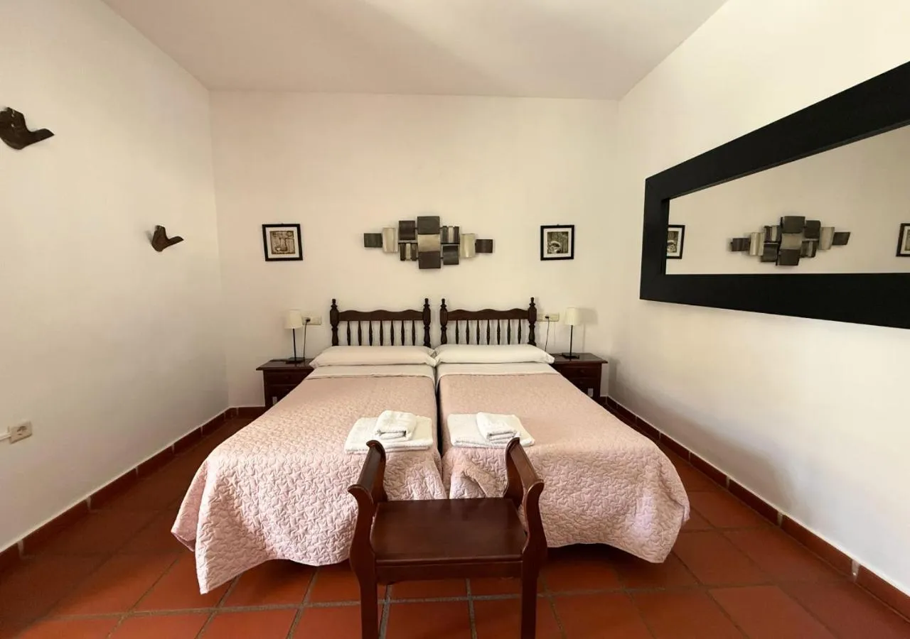 Bed in Hotel Rural Palacete de Mañara