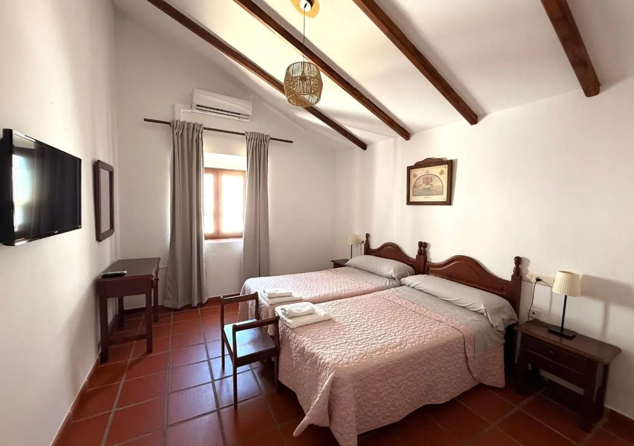 Bed in Hotel Rural Palacete de Mañara