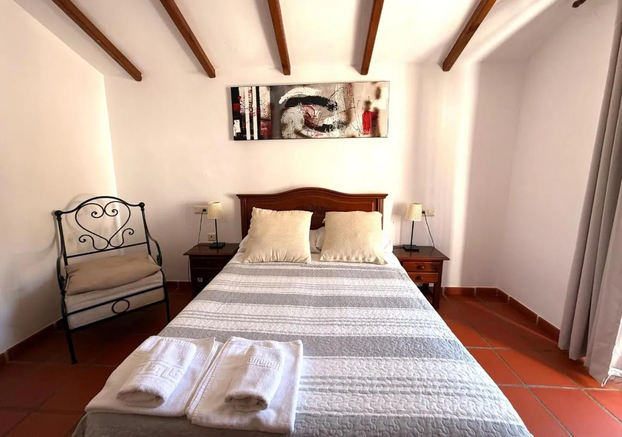 Bed in Hotel Rural Palacete de Mañara