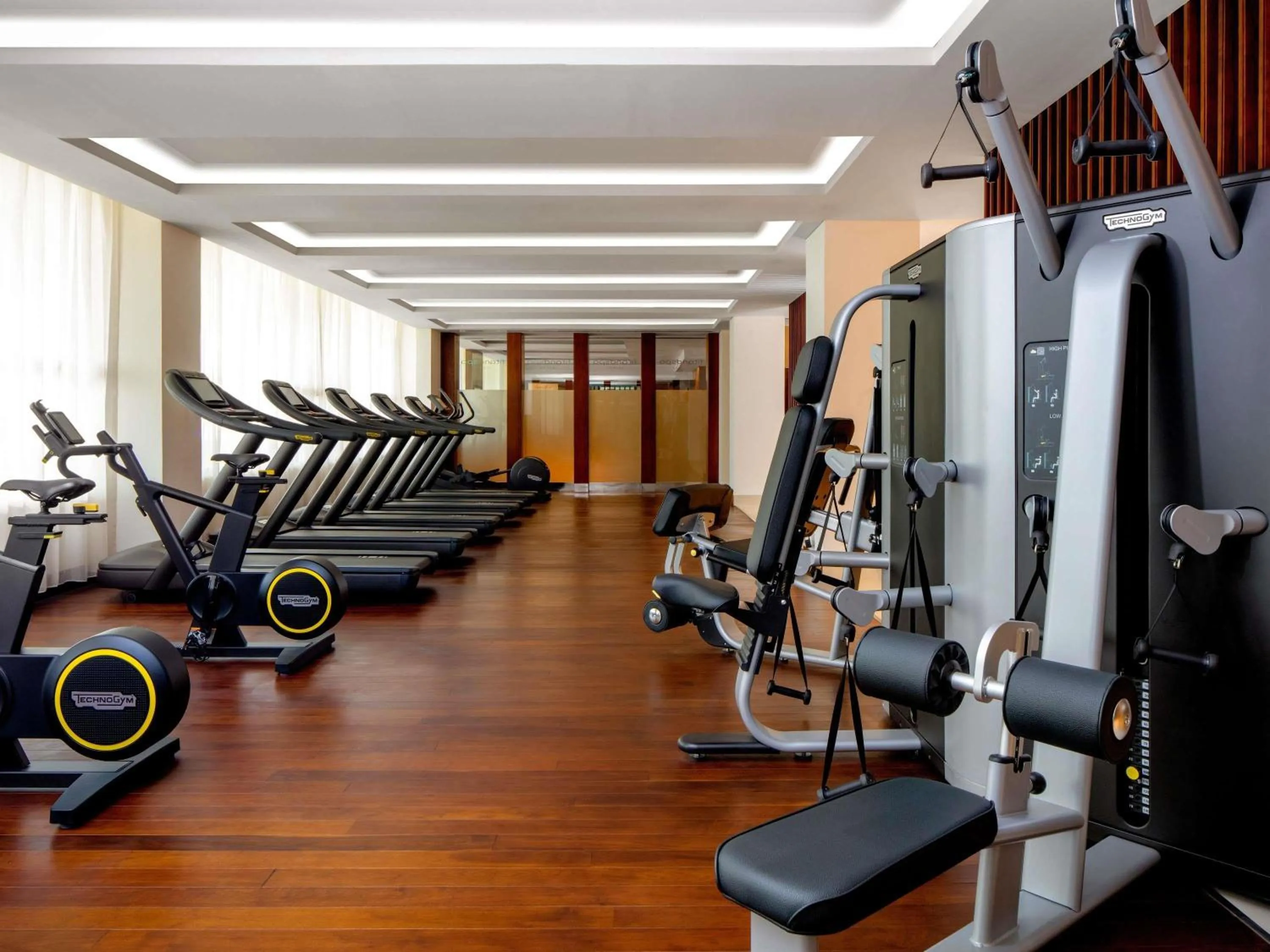 Fitness centre/facilities in Pullman Dubai Creek City Centre Residences