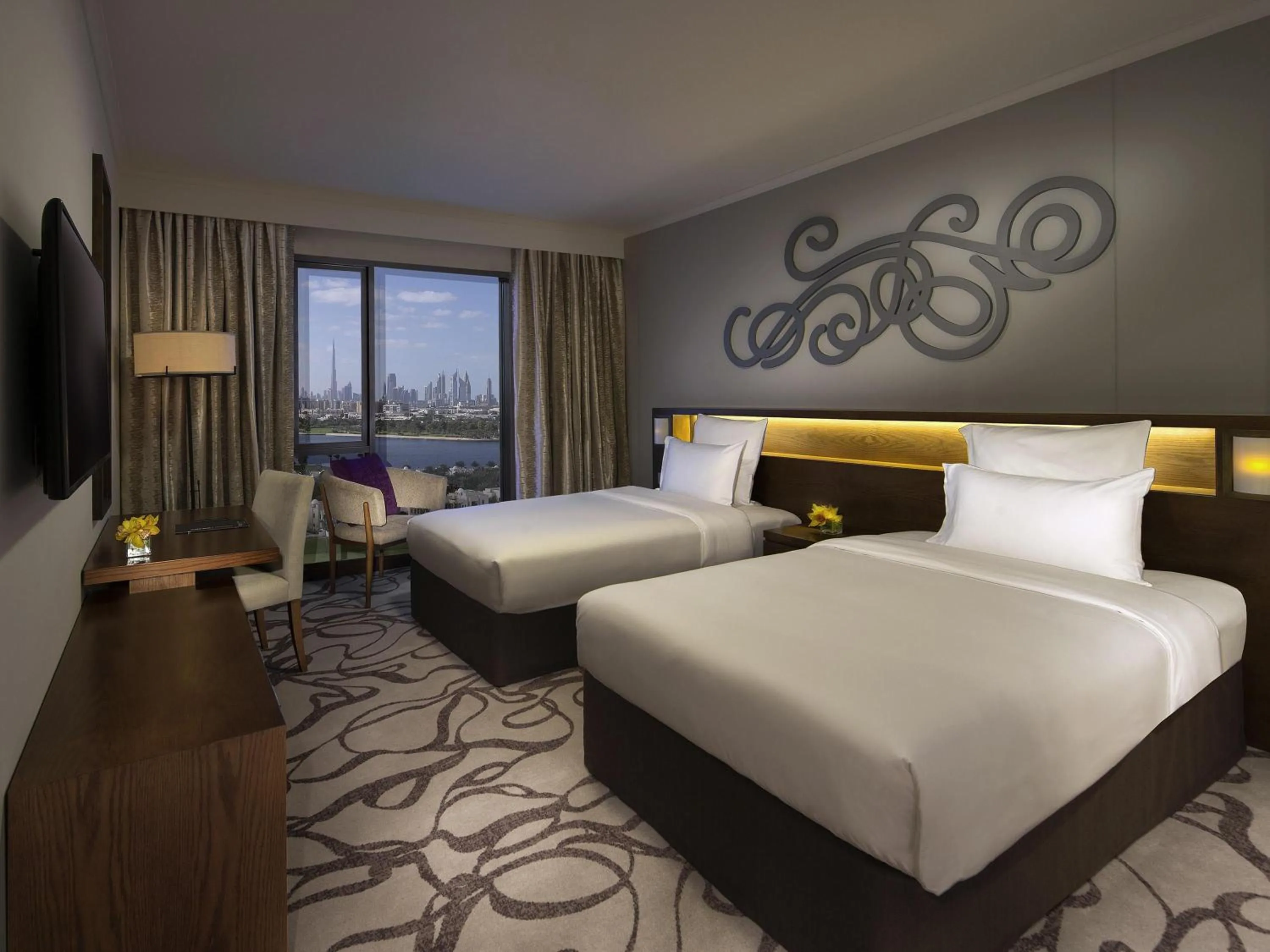 Property building, Bed in Pullman Dubai Creek City Centre Residences