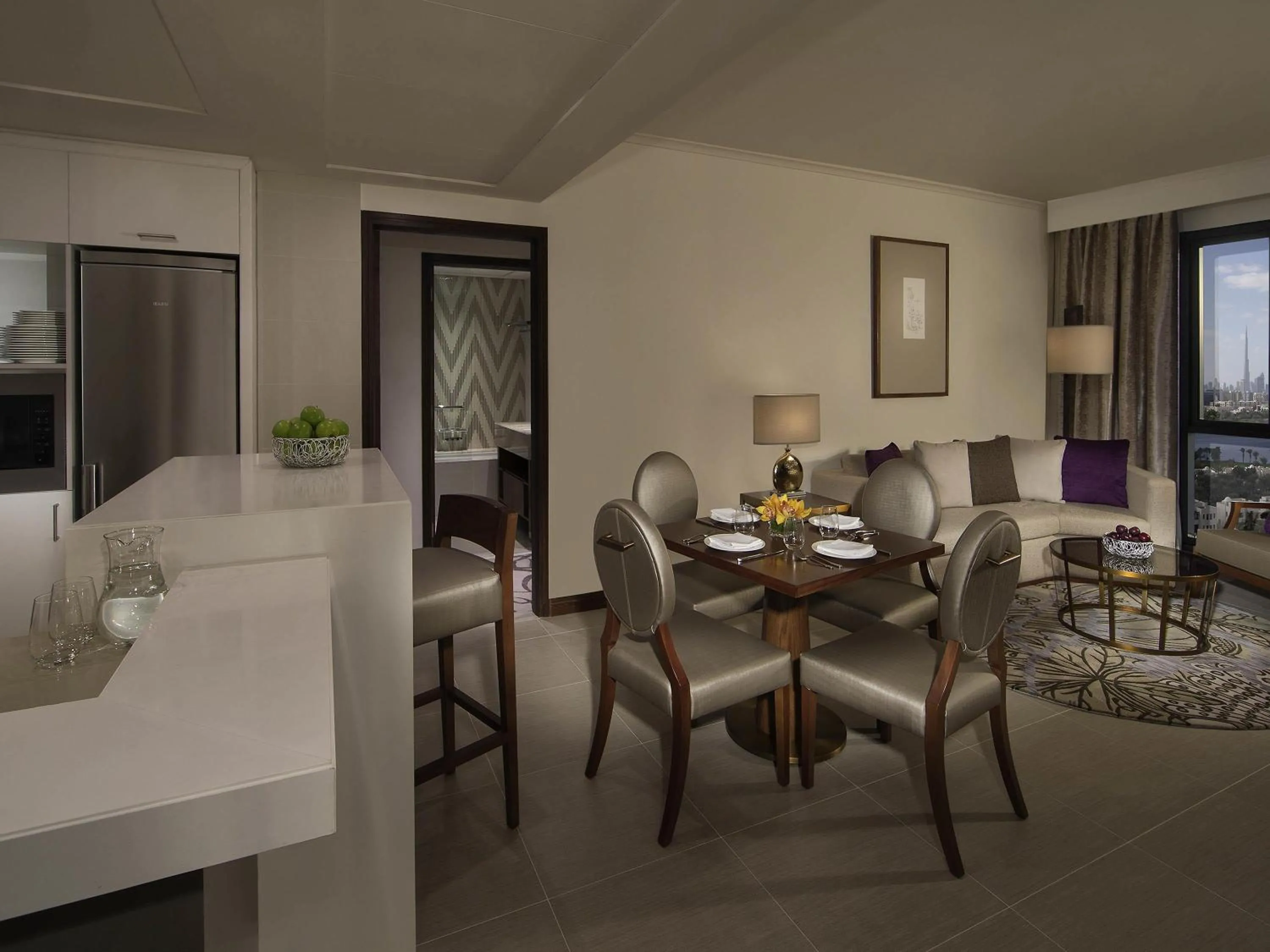 Bedroom in Pullman Dubai Creek City Centre Residences
