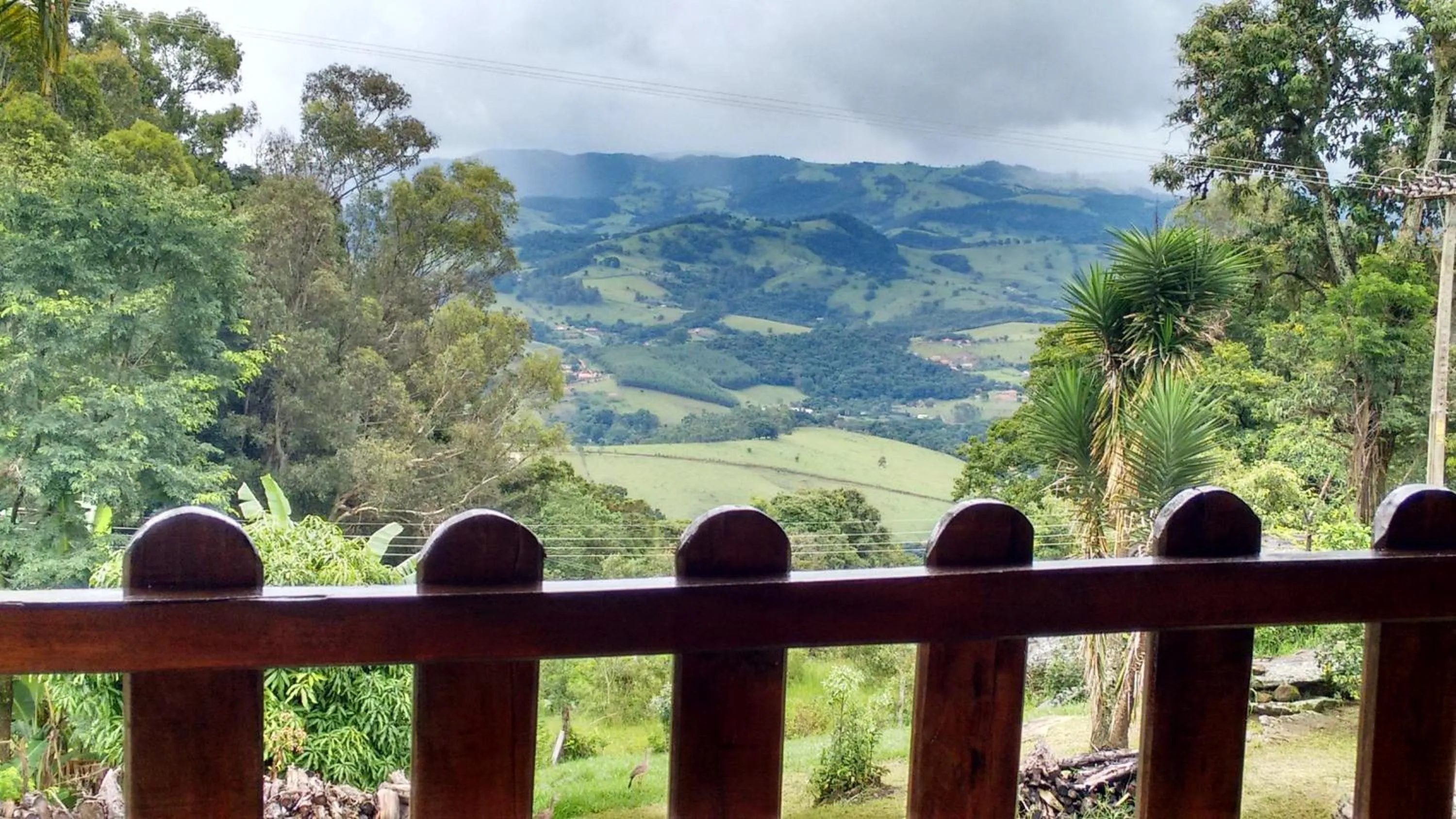 Balcony/Terrace in Pousada Céu de Luz - Próximo a Monte Verde