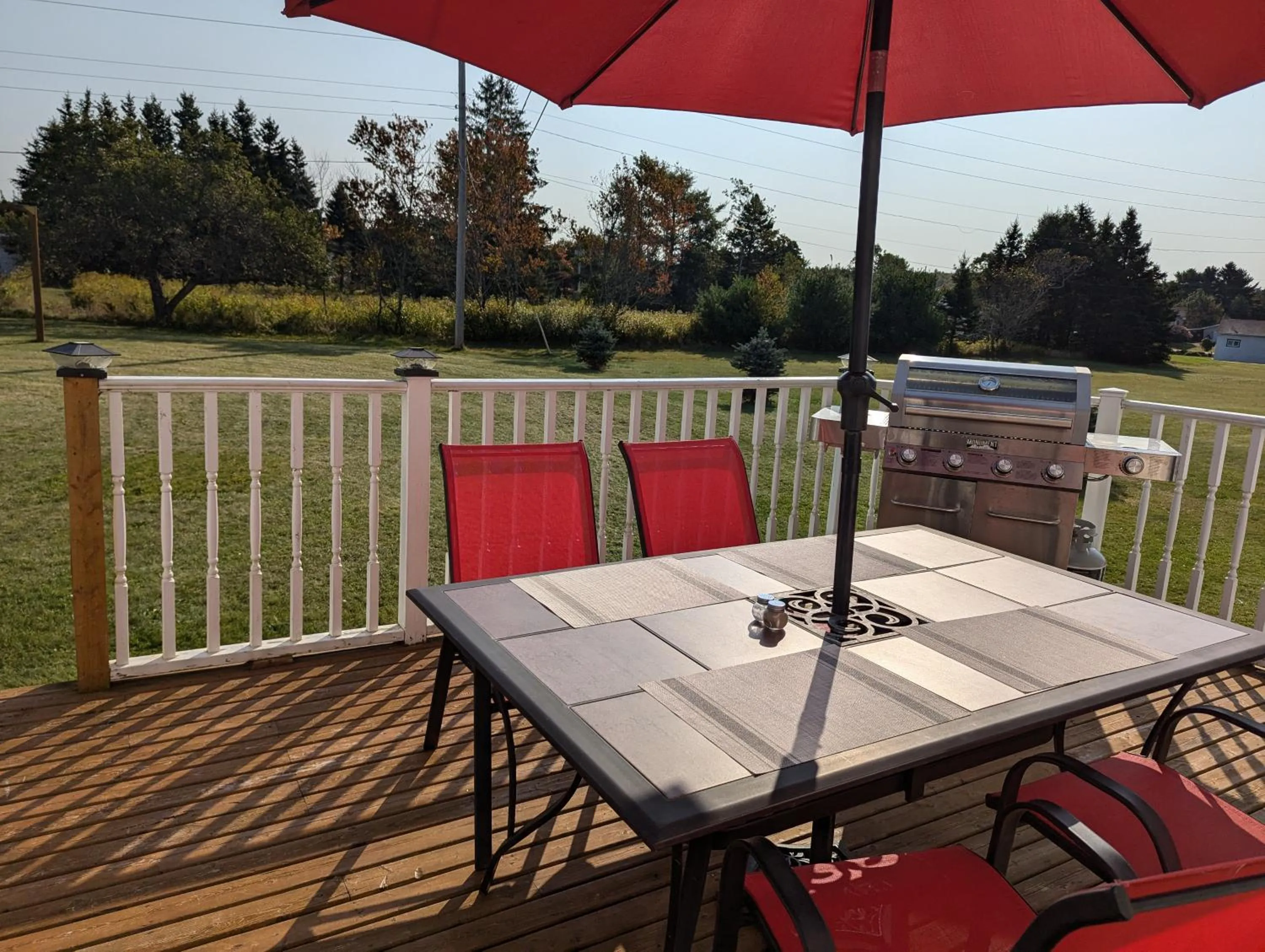 Patio in The Parrsboro Mansion Inn
