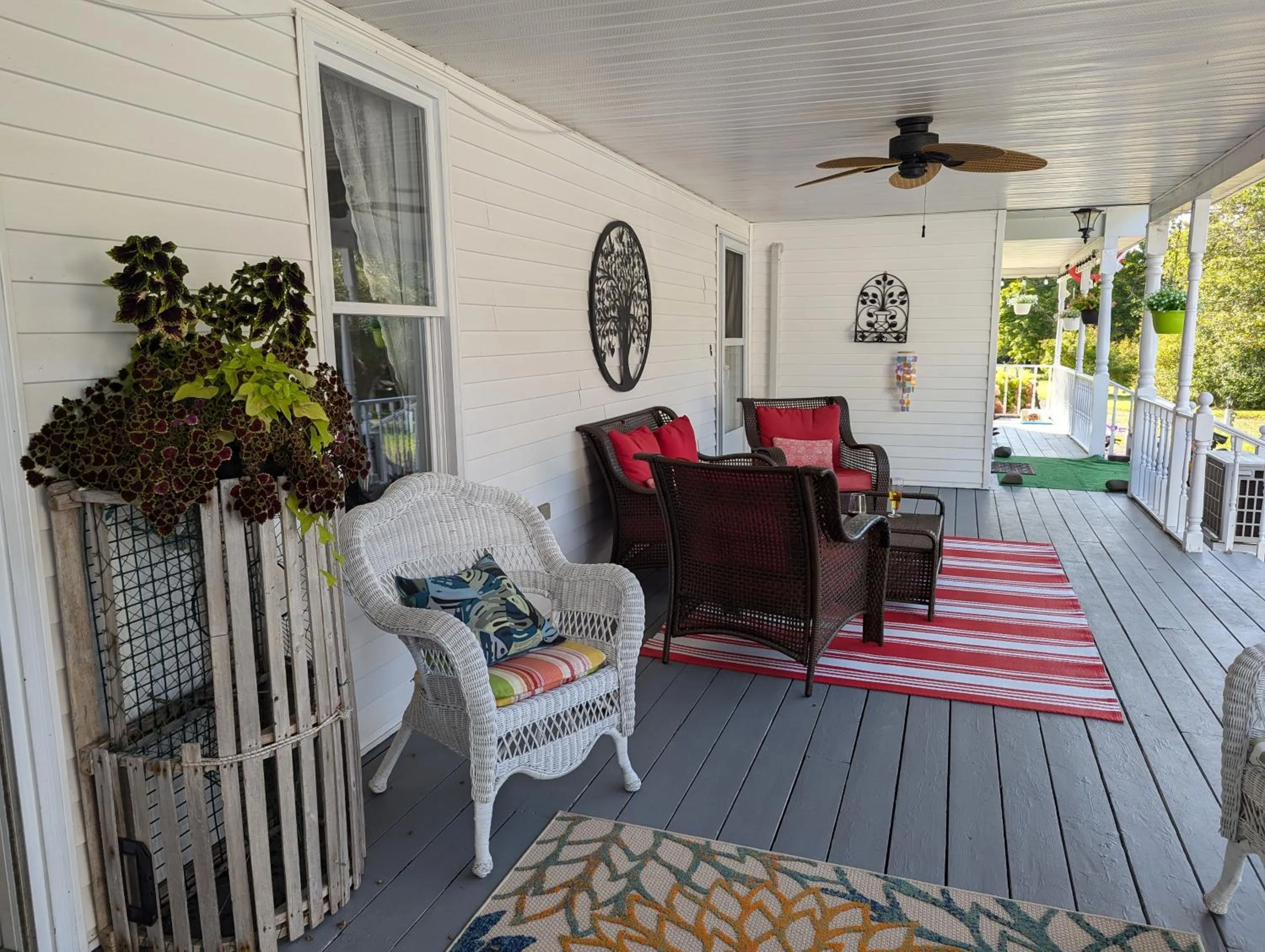 Patio in The Parrsboro Mansion Inn