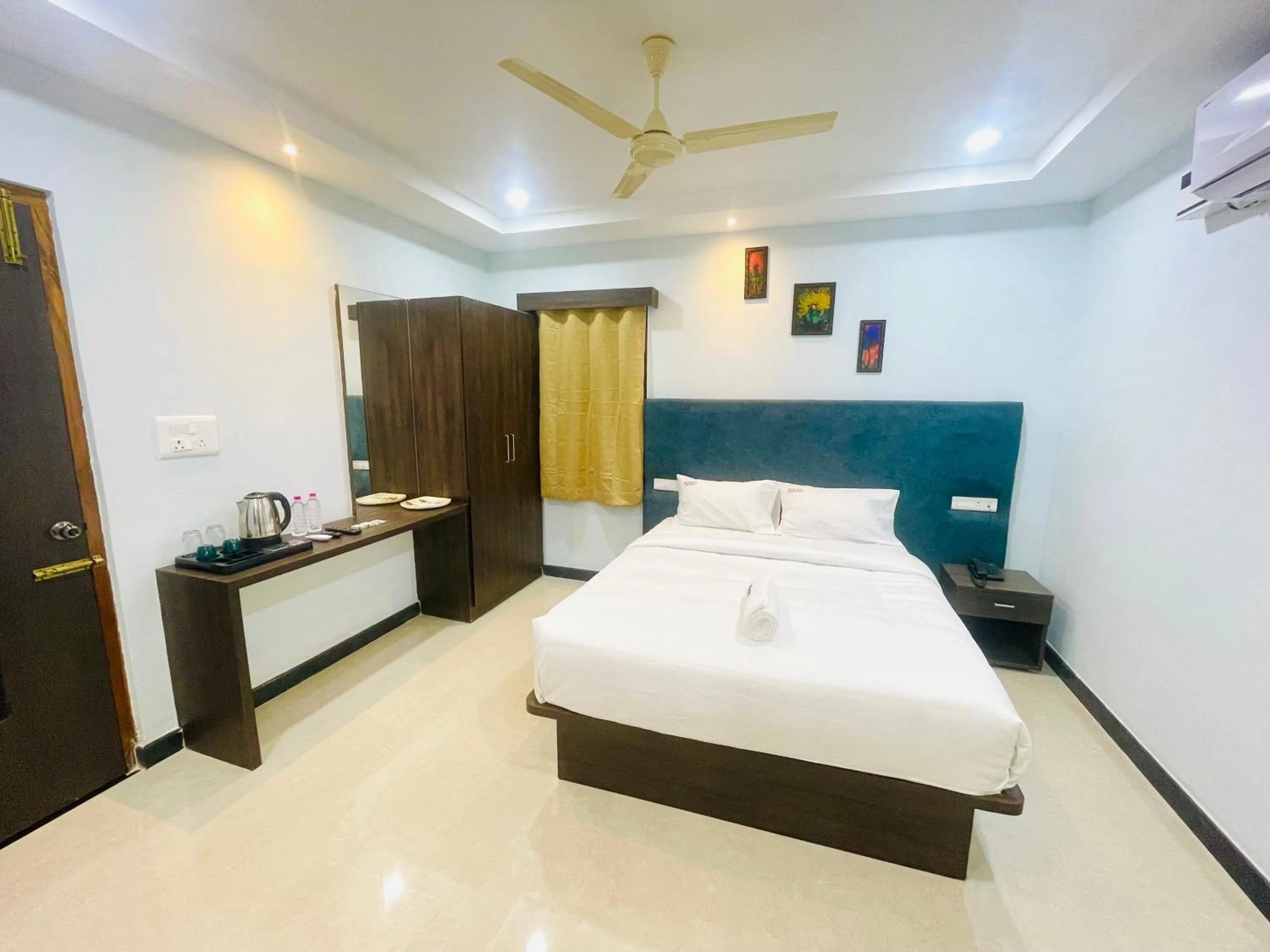 Bed in Deccan Suites, Tirupati