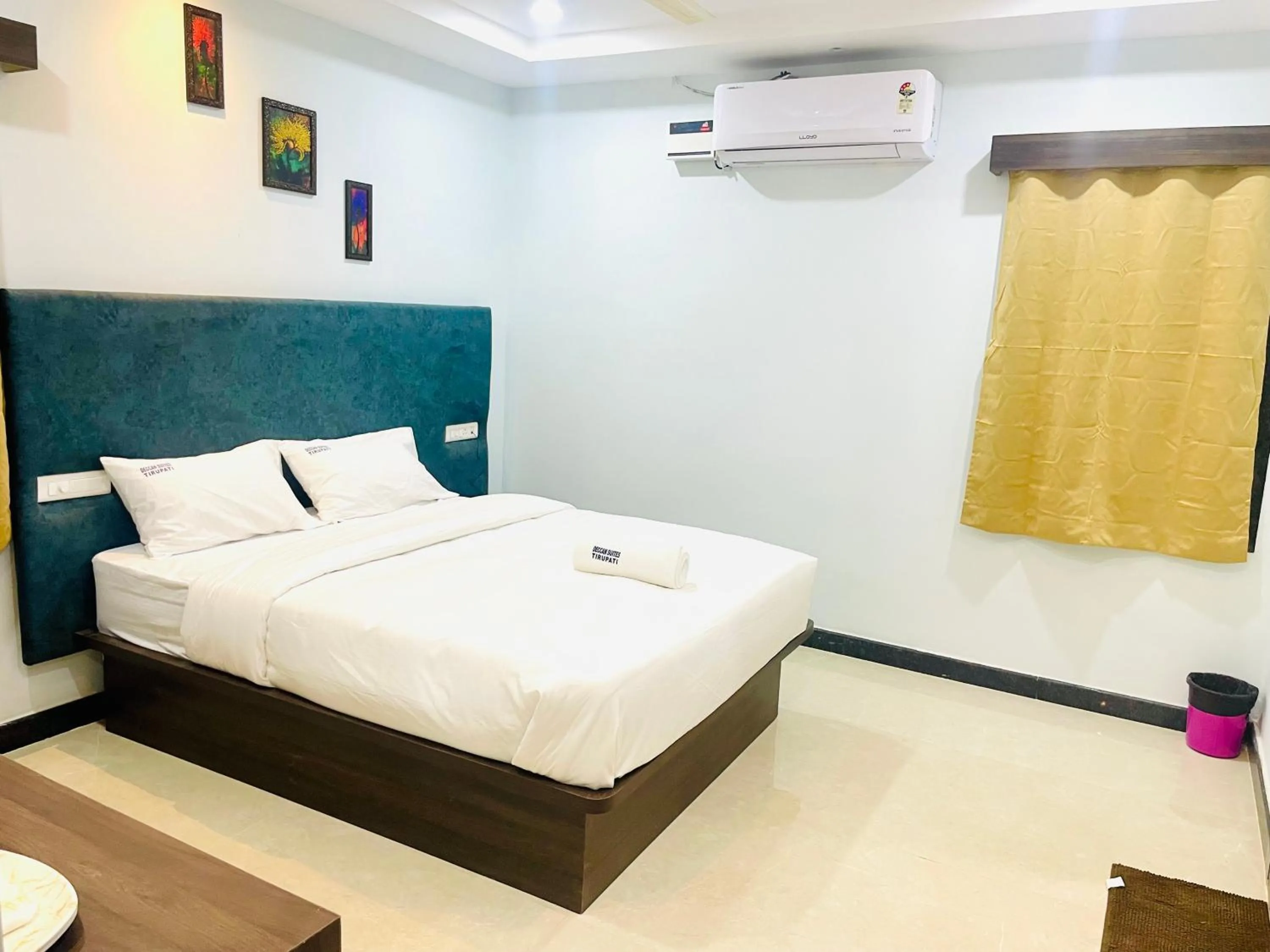 Bed in Deccan Suites, Tirupati