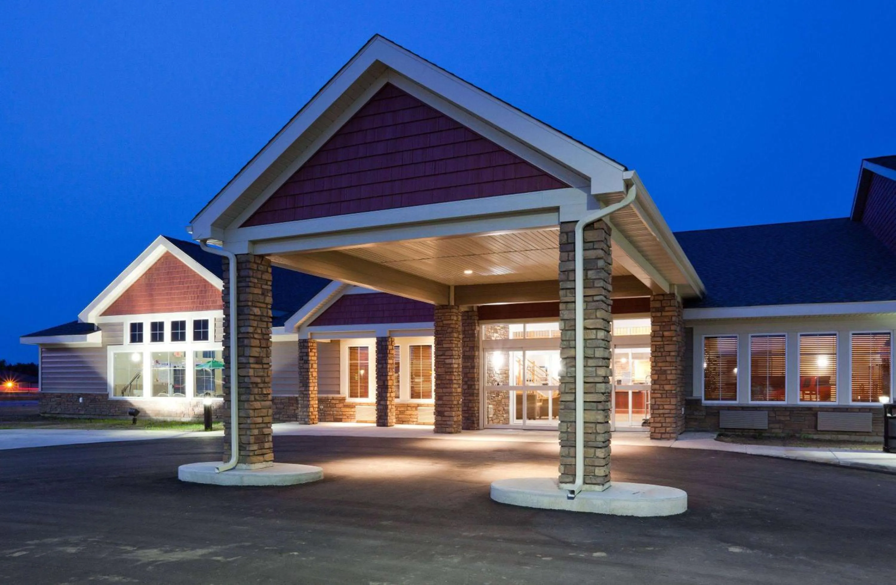 Property building in AmericInn by Wyndham Hawley