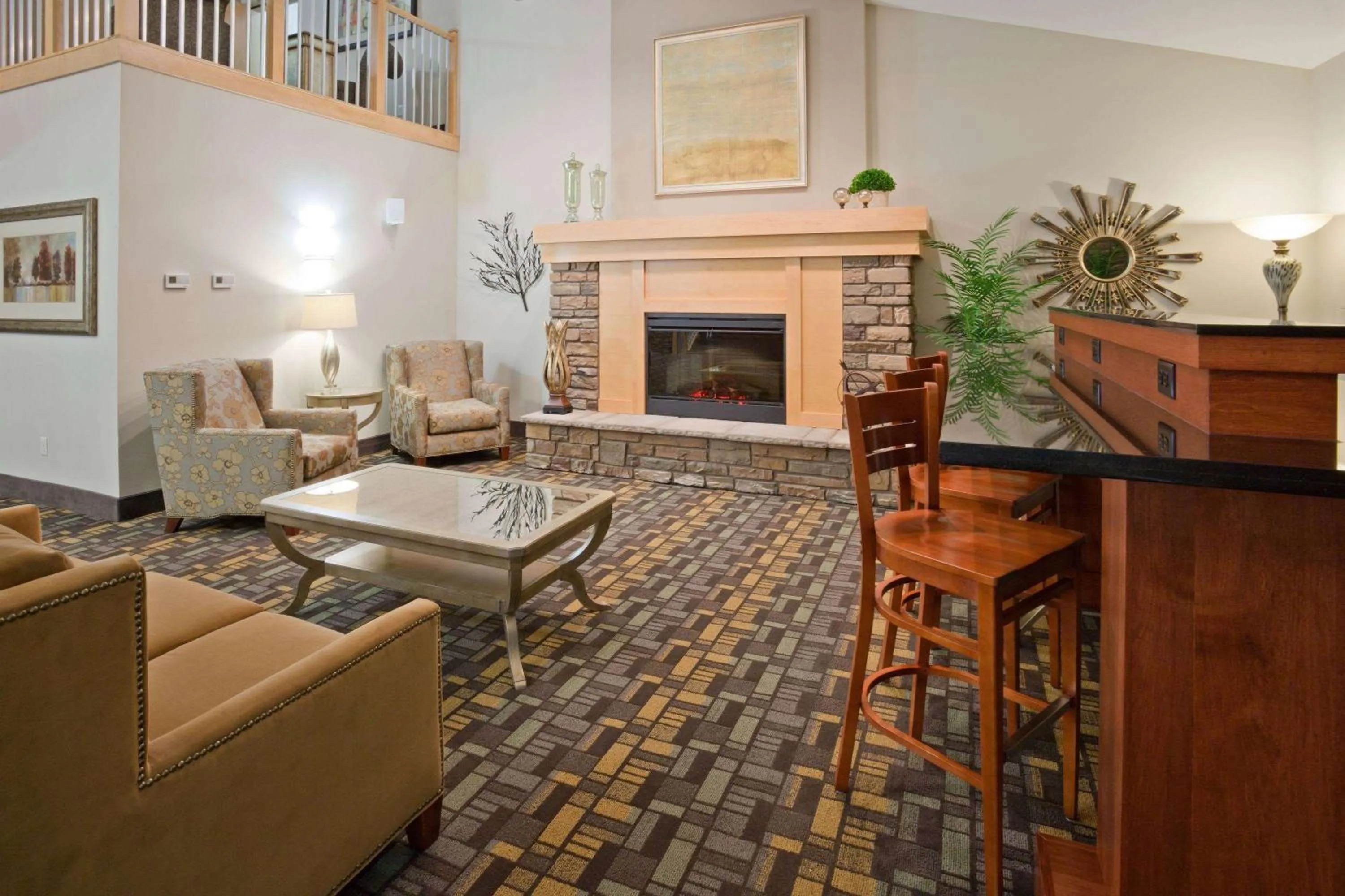 Lobby or reception in AmericInn by Wyndham Hawley