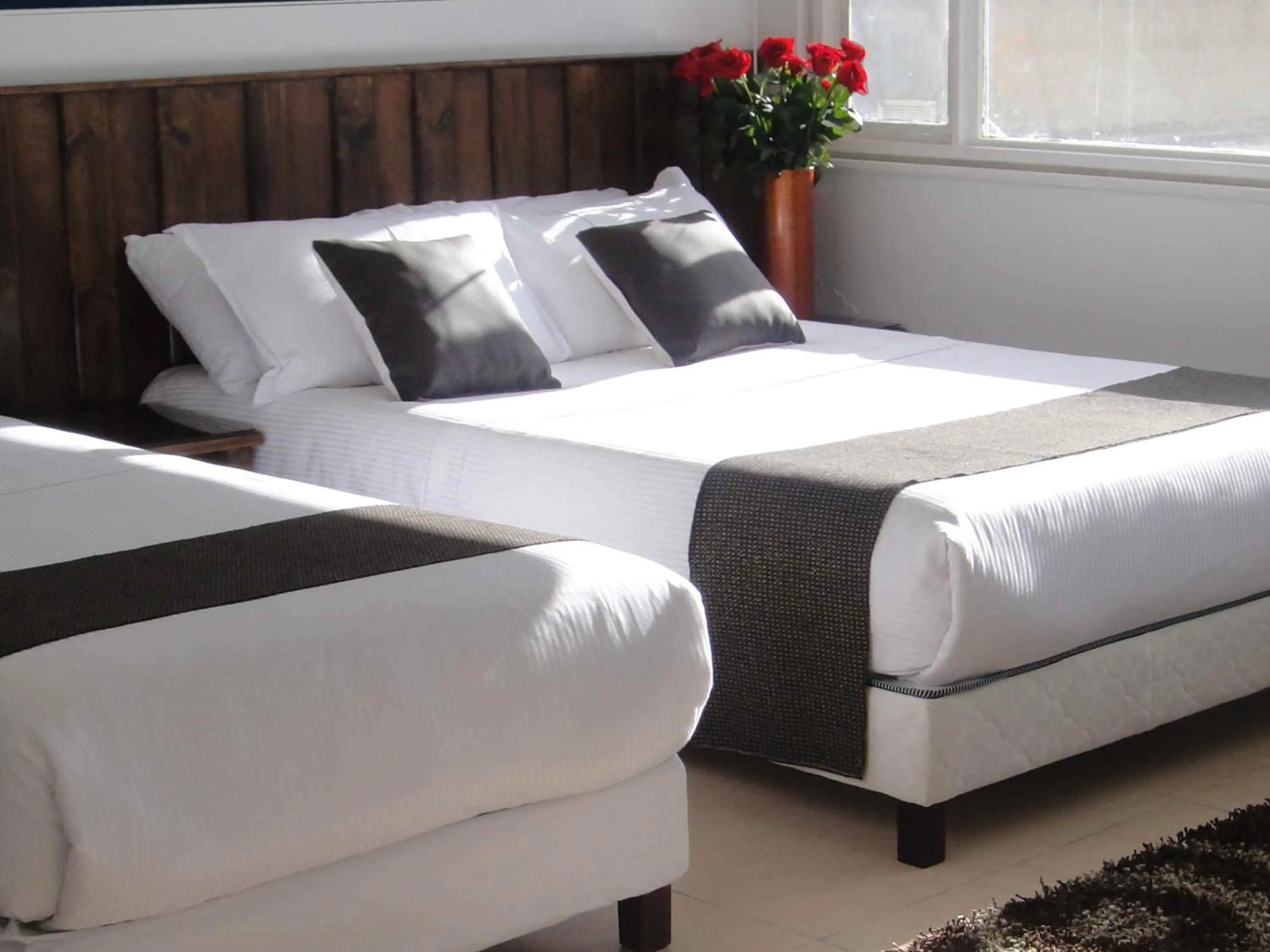 Bed in Hotel Boutique Feria Internacional