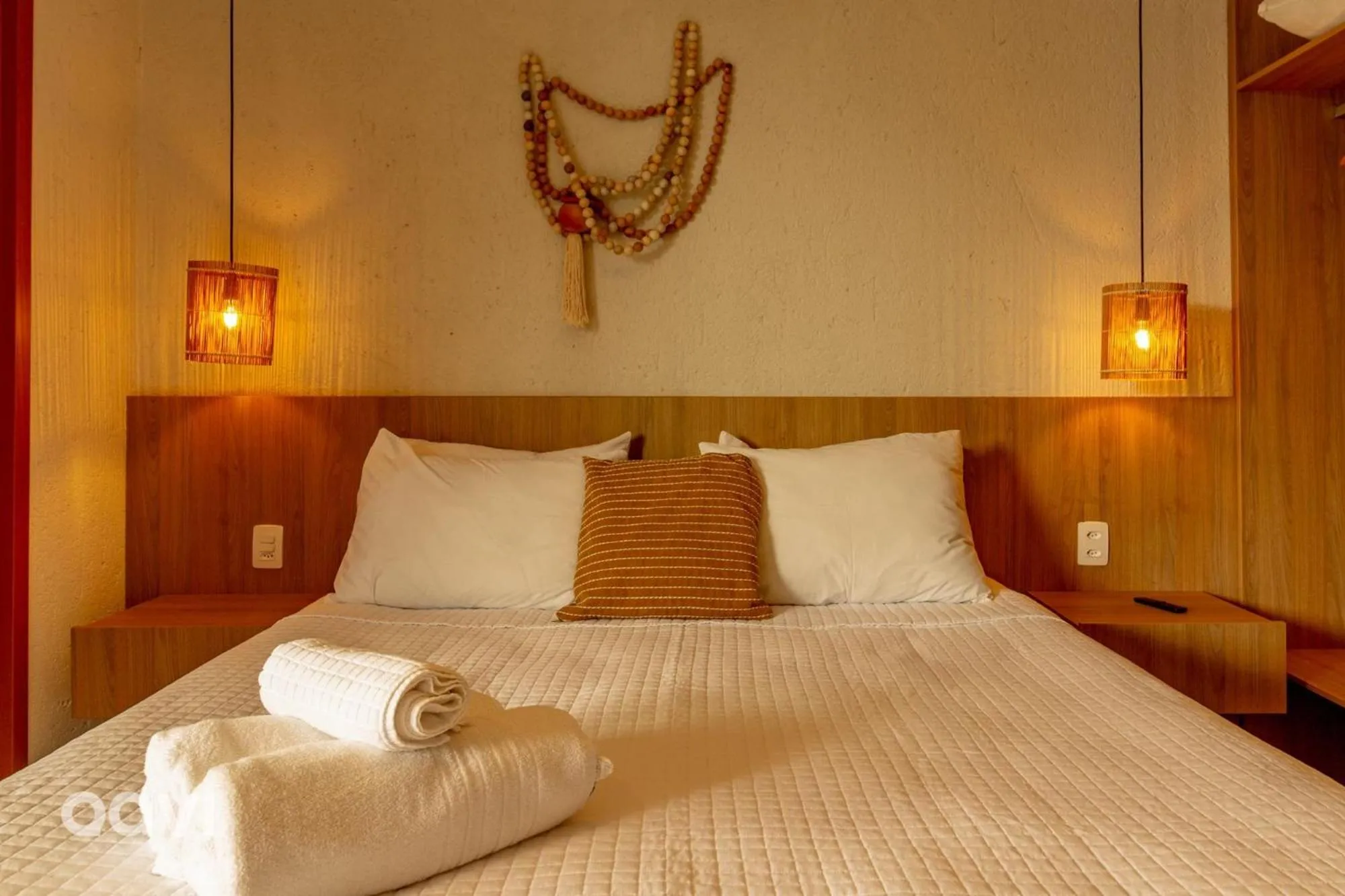 Bedroom, Bed in Villa Sapê em São Miguel dos Milagres