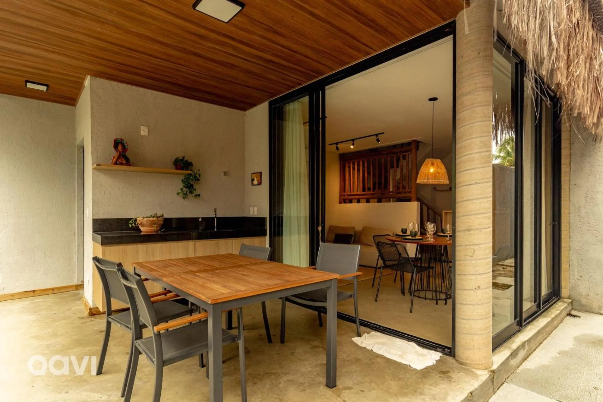 Balcony/Terrace in Villa Sapê em São Miguel dos Milagres