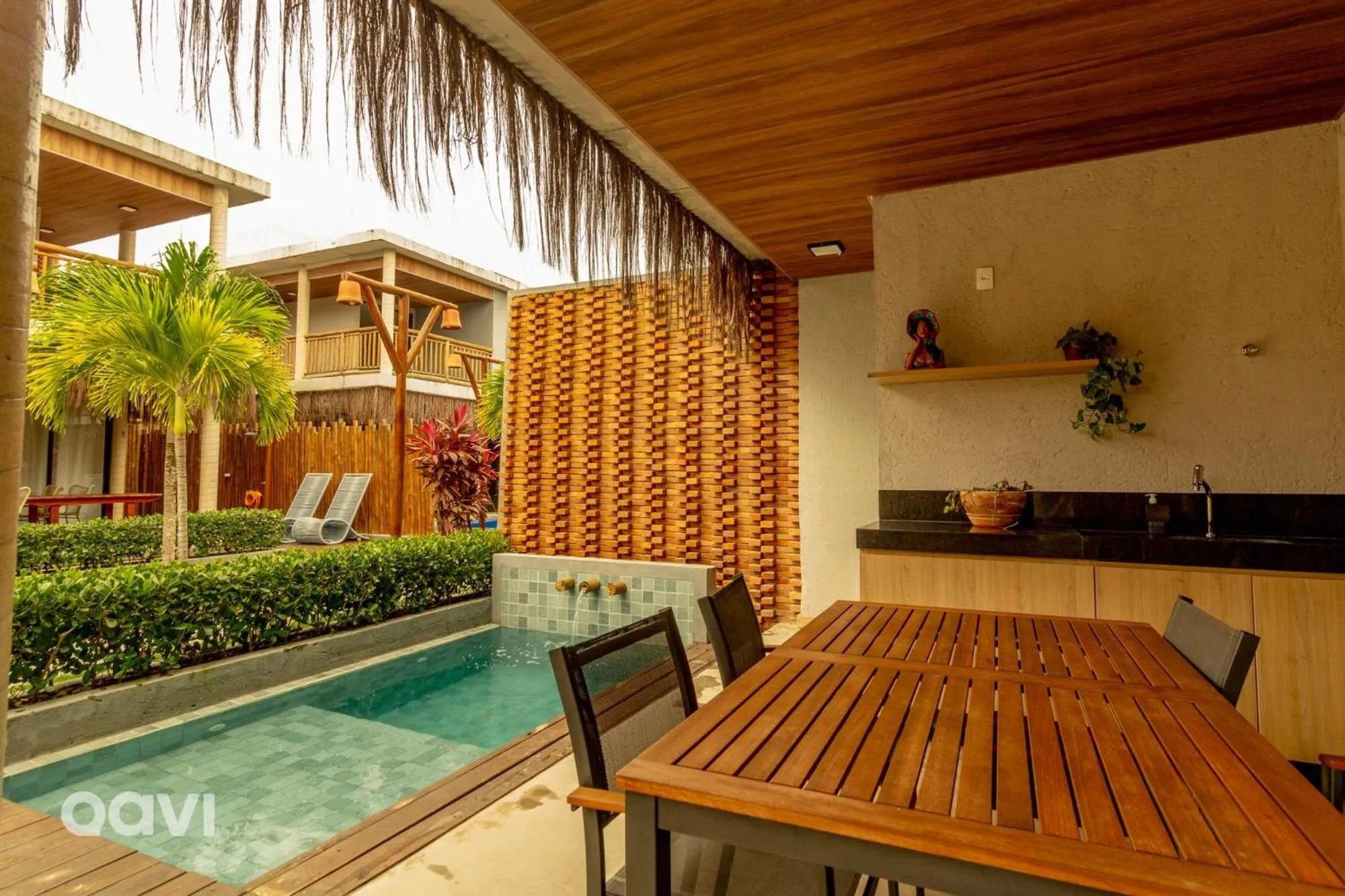 Balcony/Terrace in Villa Sapê em São Miguel dos Milagres