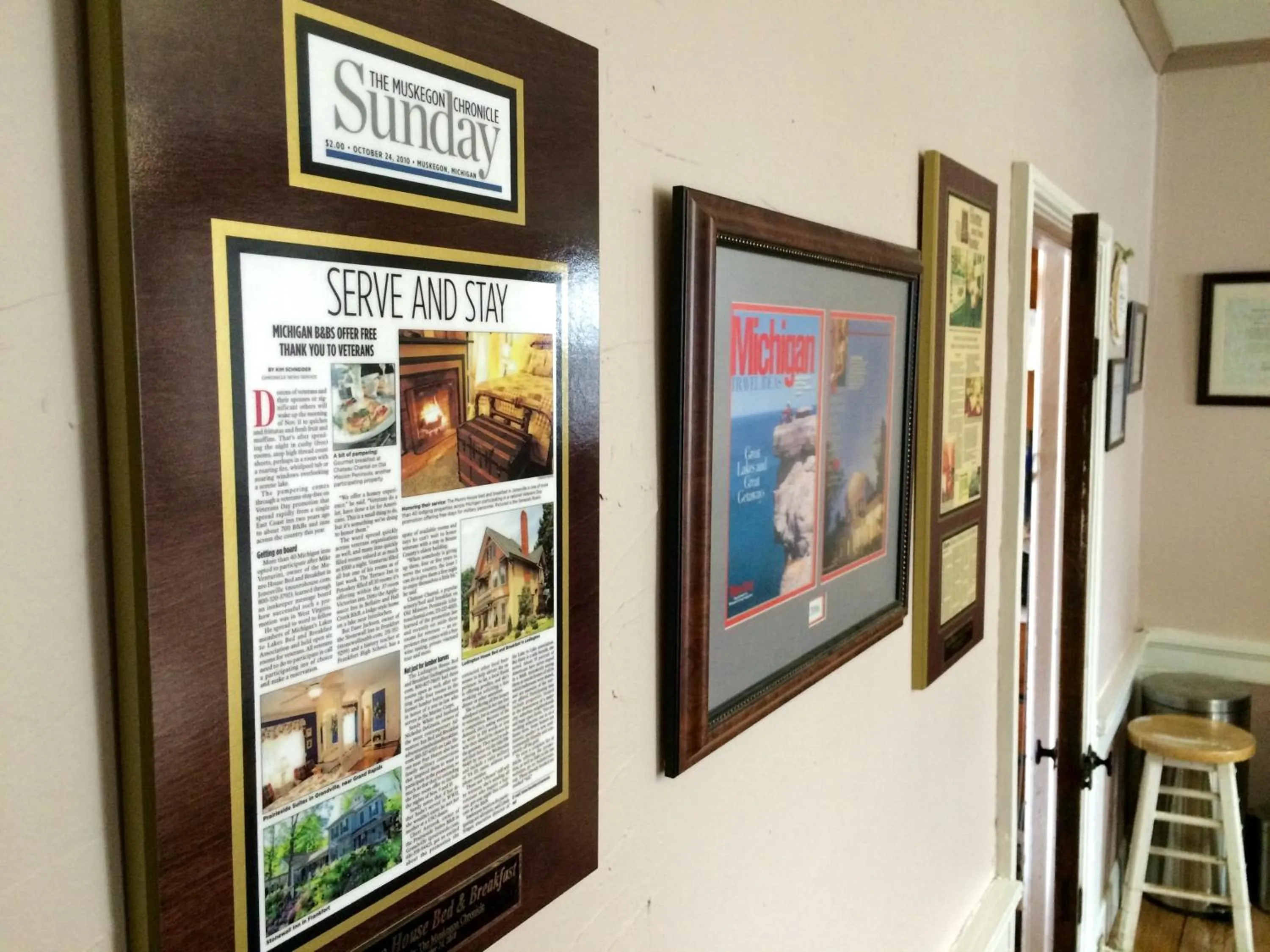 Lobby or reception in Munro House Bed and Breakfast