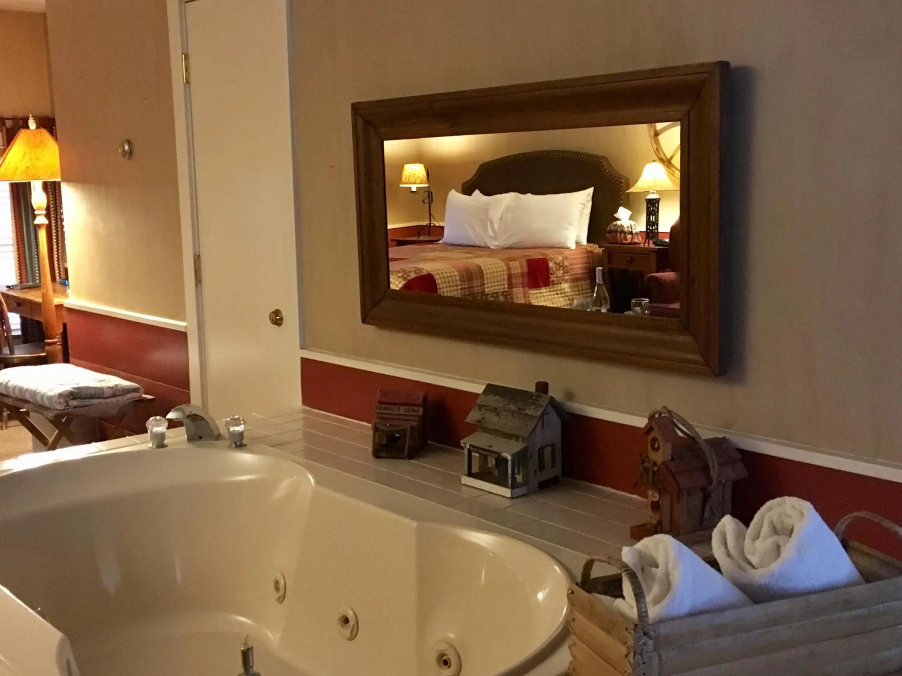 Decorative detail, Bed in Munro House Bed and Breakfast