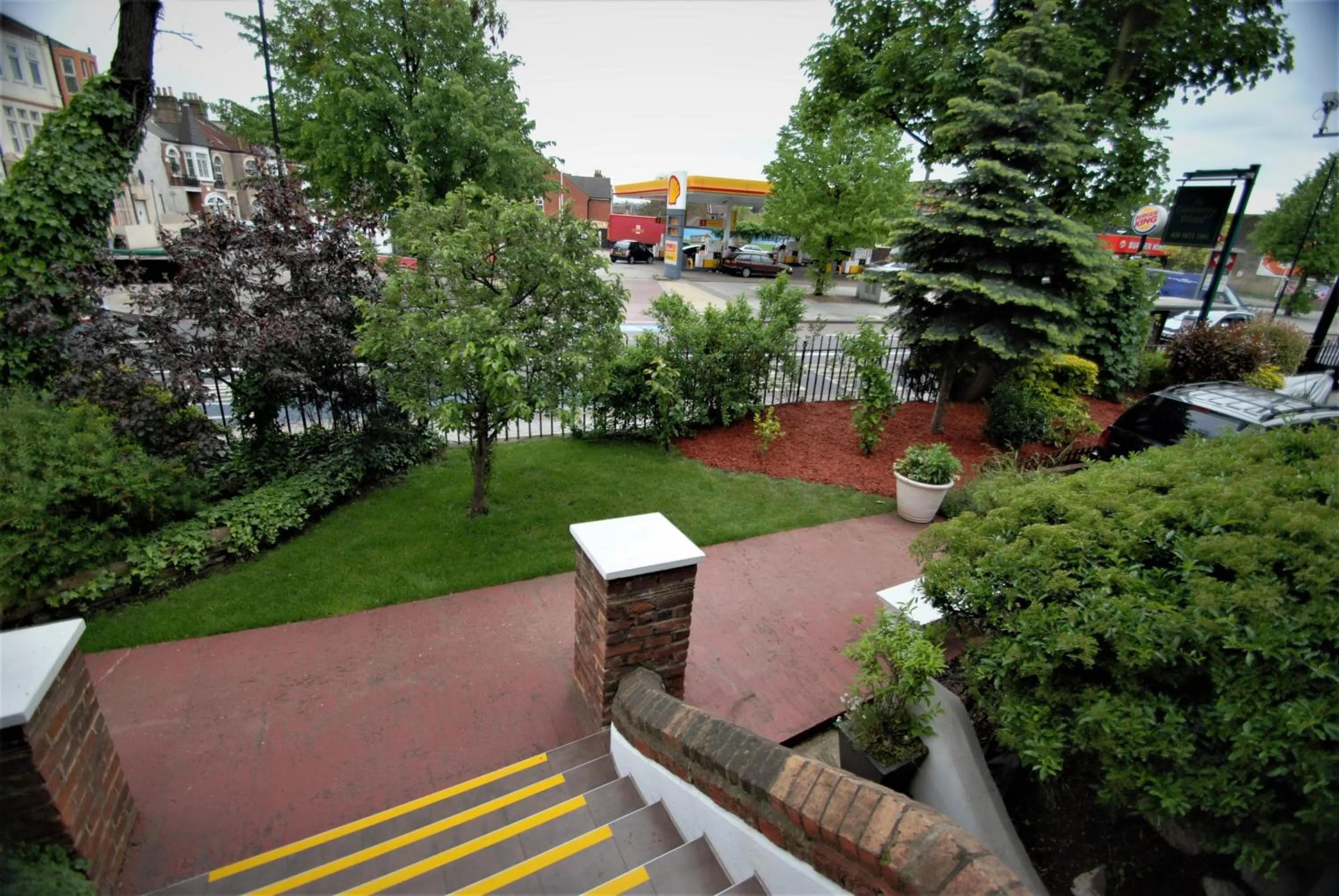 Garden view in The Gateway Hotel