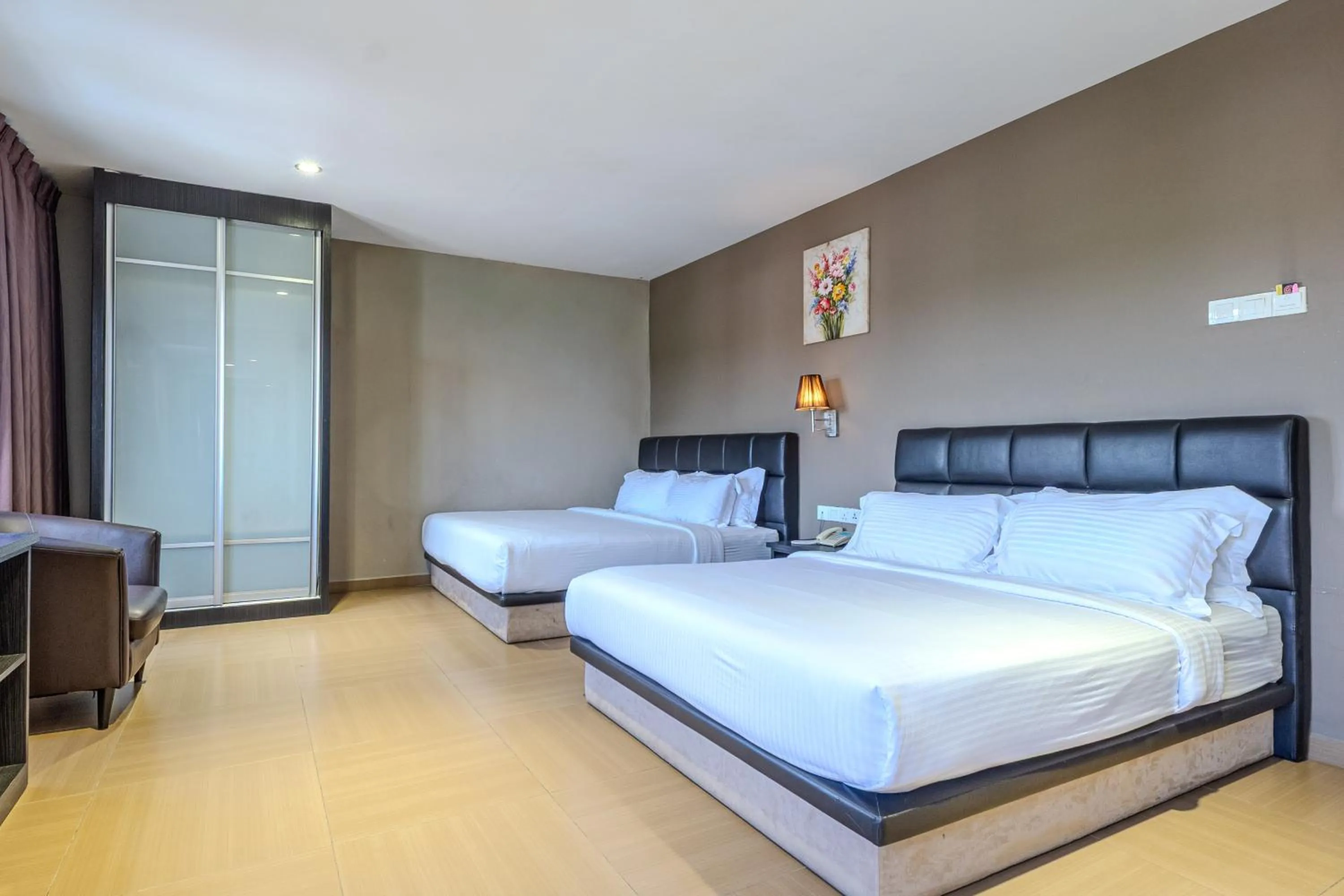 Bed in GL Hotel Kluang