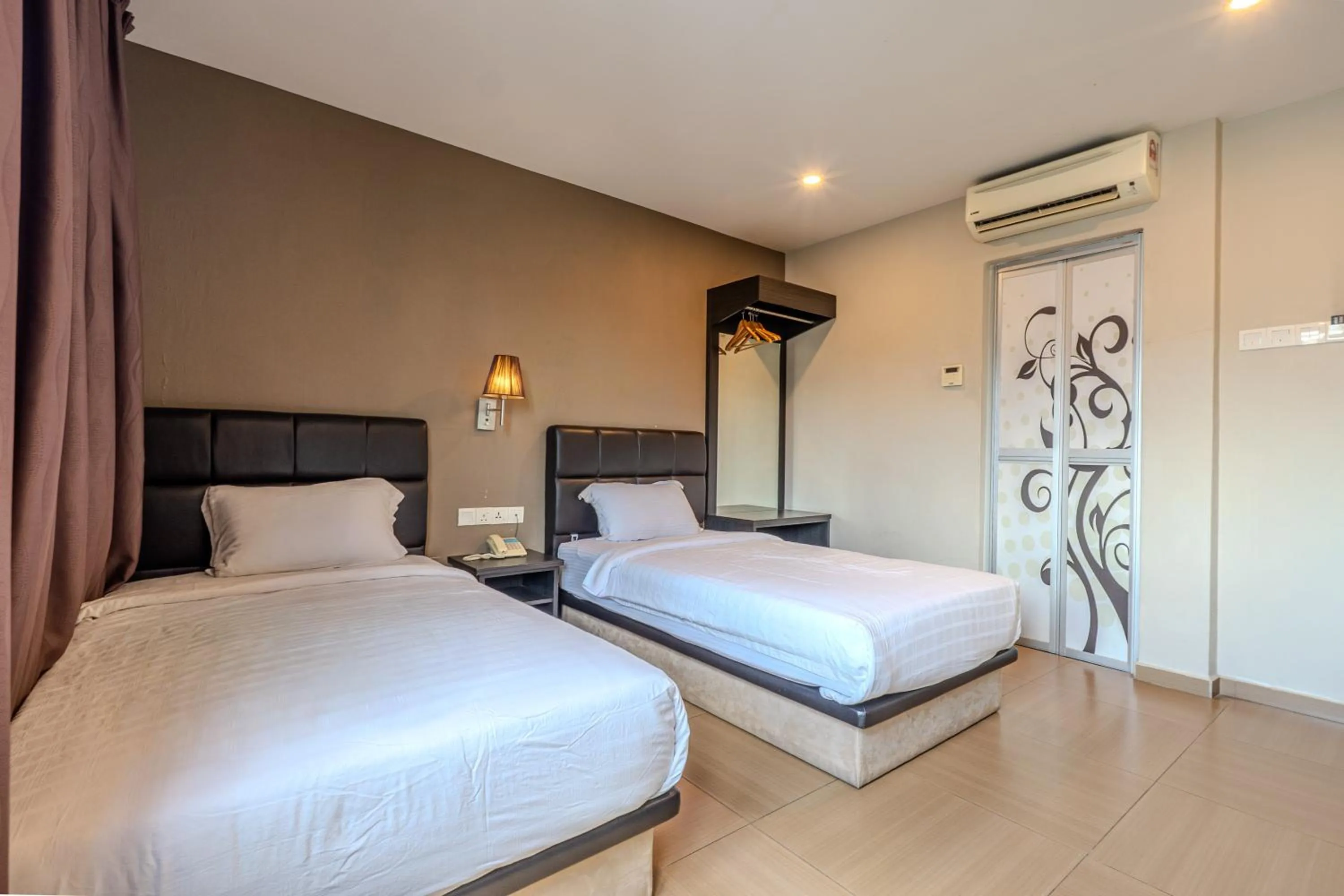 Bed in GL Hotel Kluang