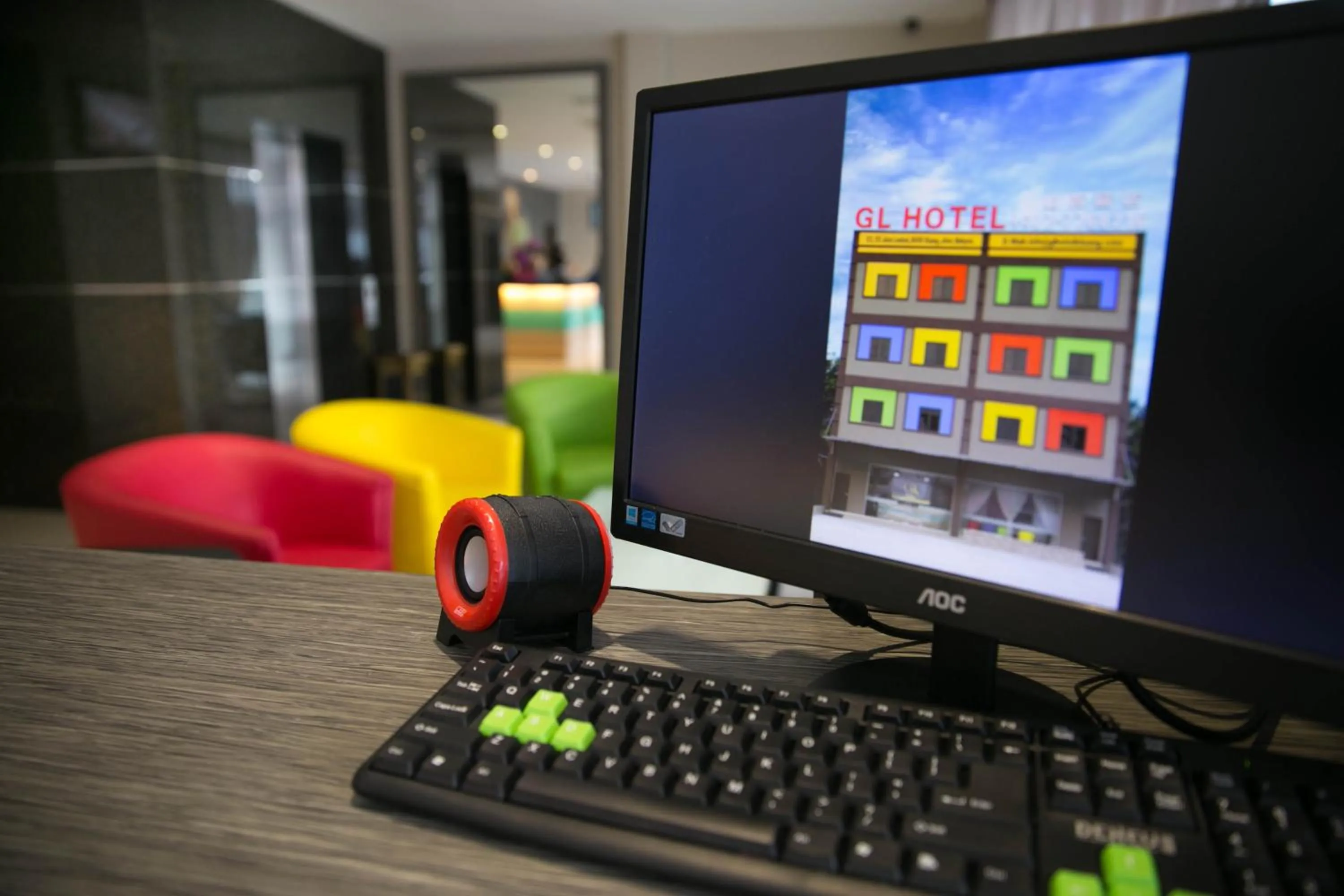 Lobby or reception in GL Hotel Kluang