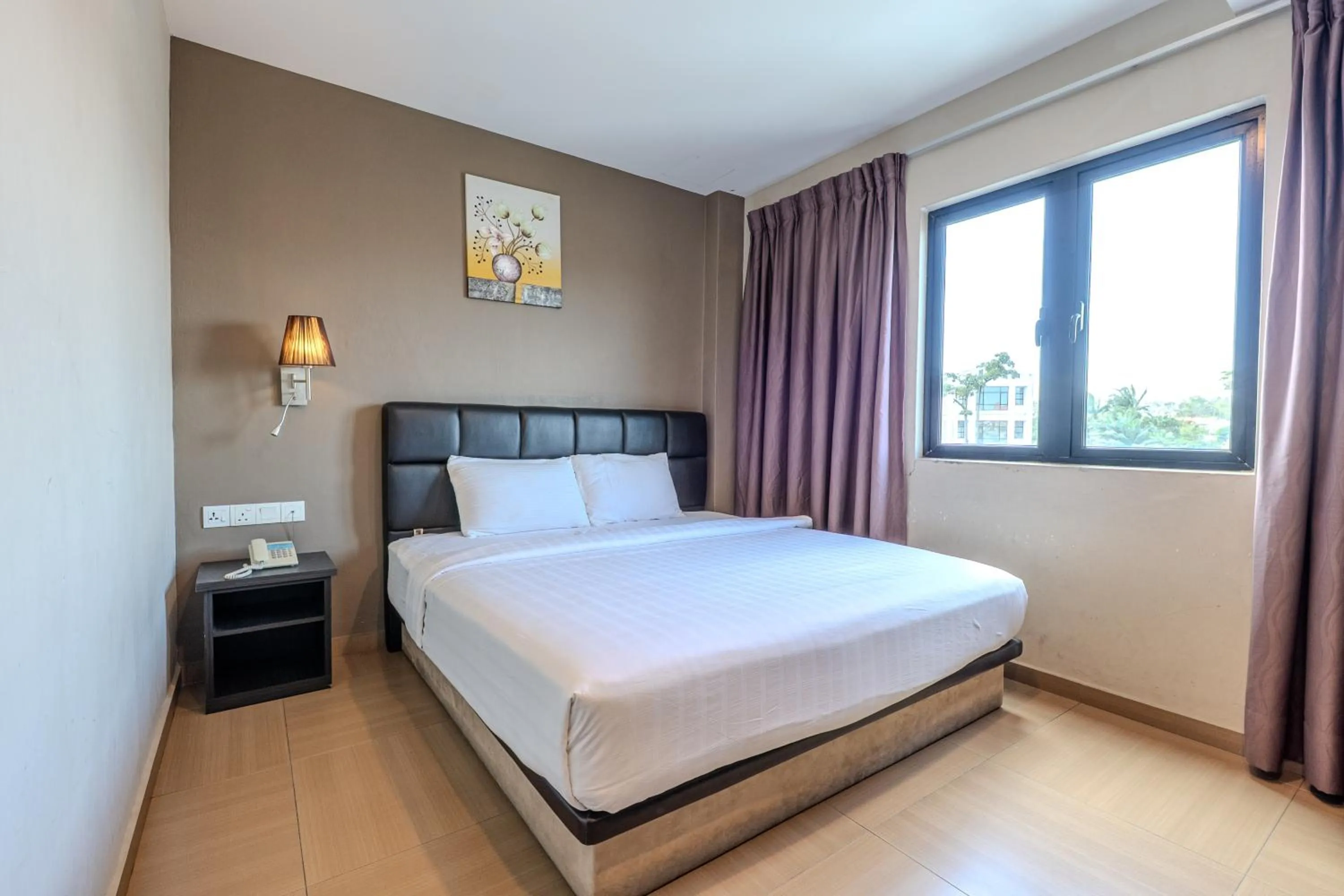 Bed in GL Hotel Kluang