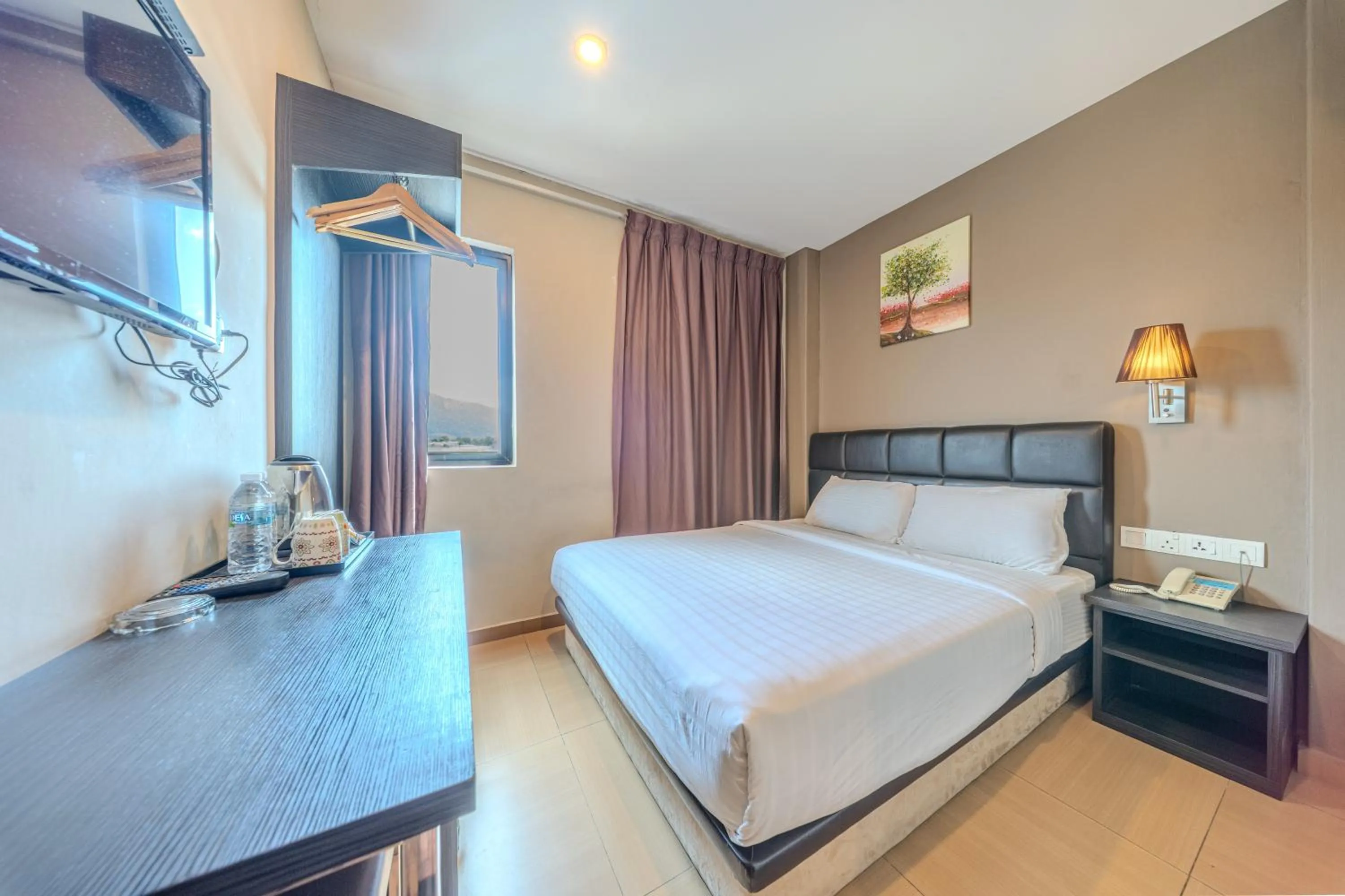 Bed in GL Hotel Kluang