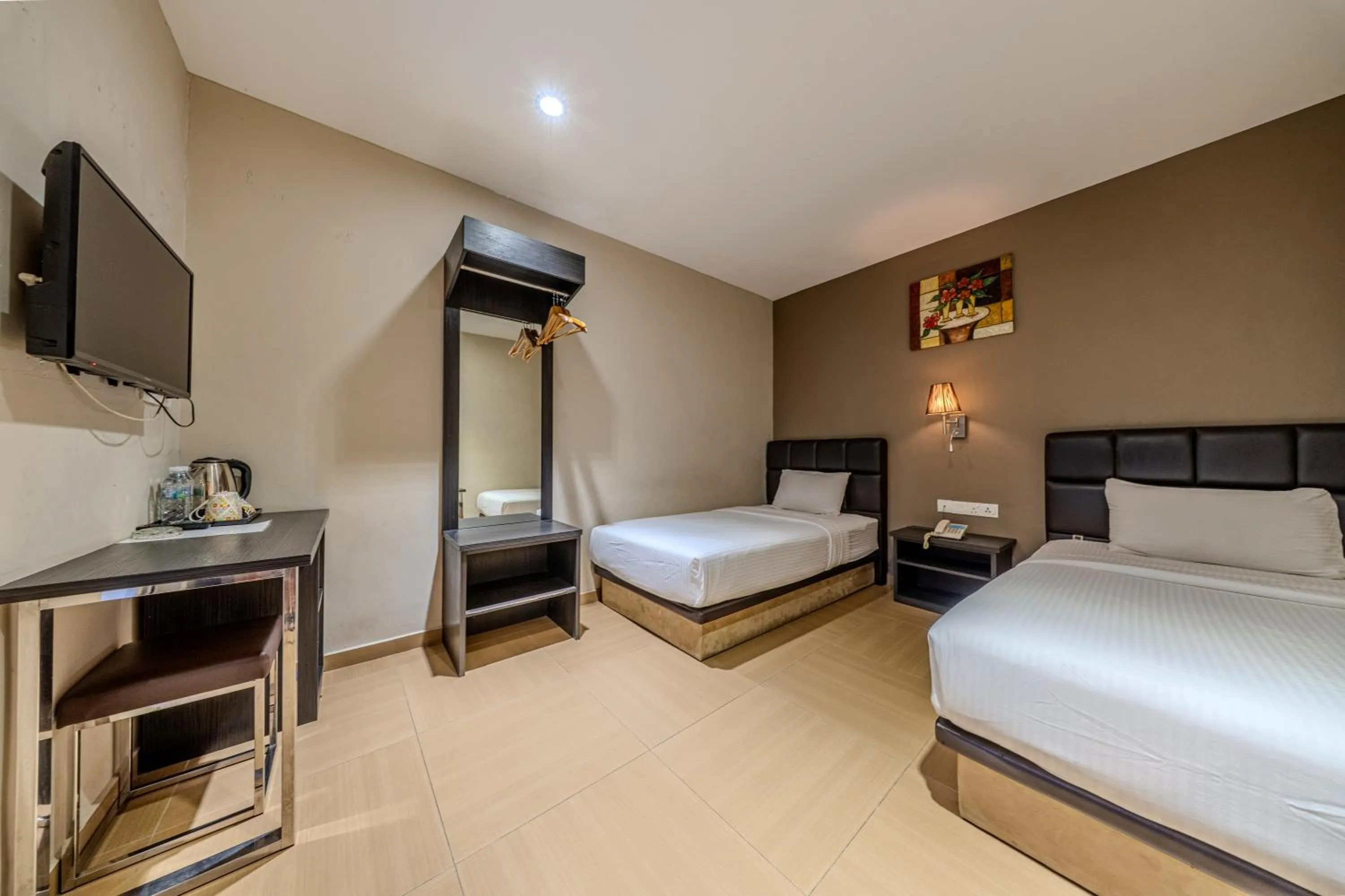 Bed in GL Hotel Kluang