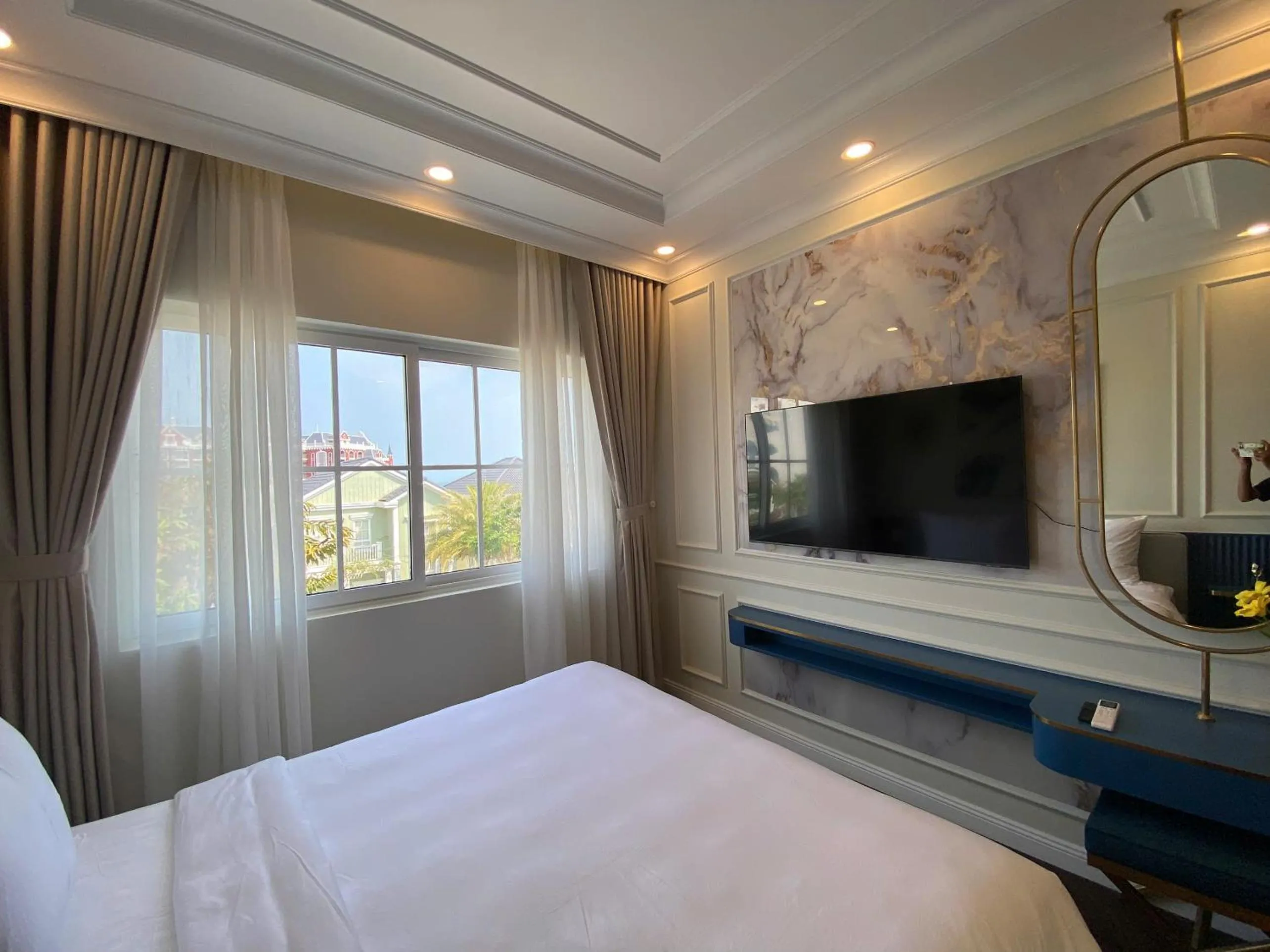Bed in Villa Nova World Phan Thiết